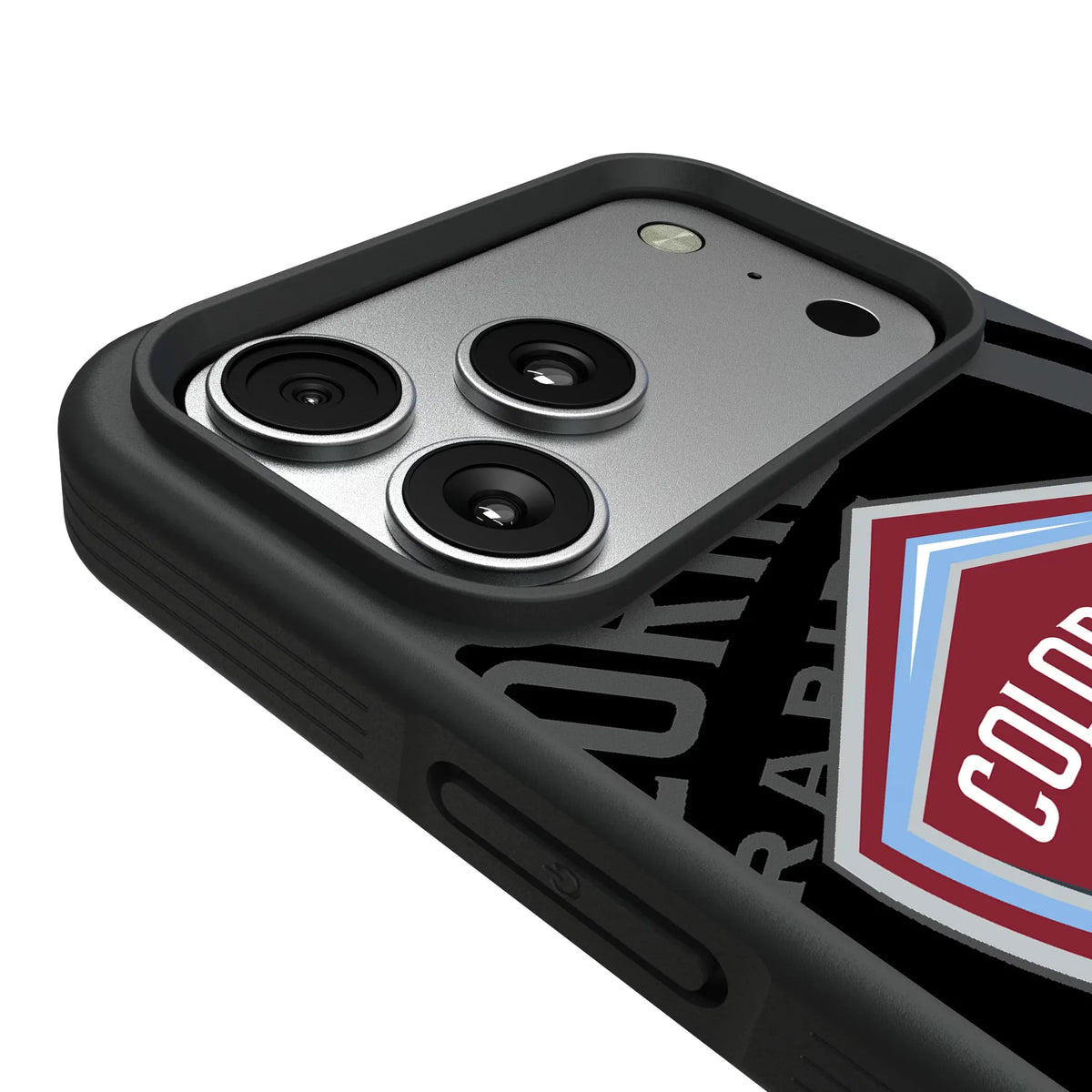 Colorado Rapids Monocolor Tilt iPhone Bump Phone Case for Apple iPhone - Detail#Device_iPhone 17 Pro Max