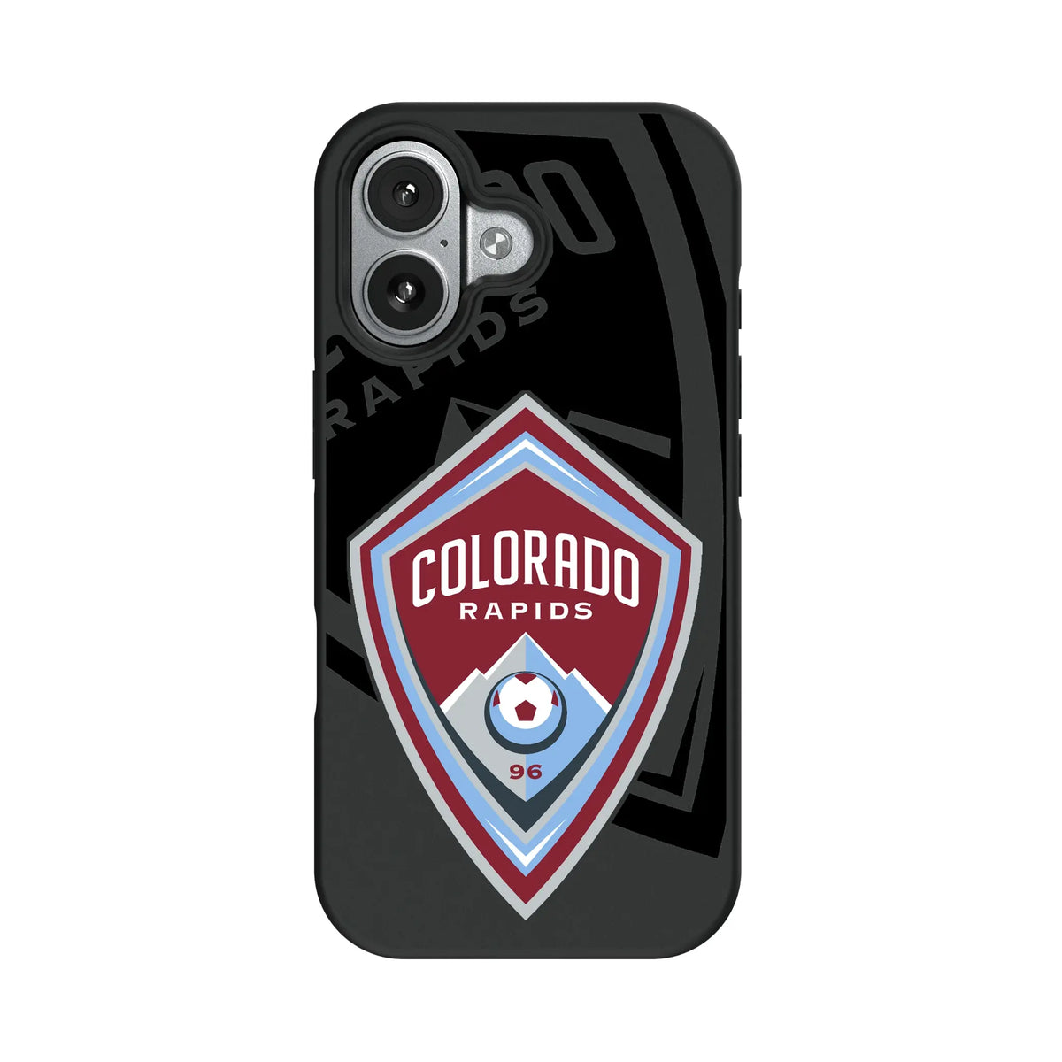Colorado Rapids Monocolor Tilt iPhone Bump Phone Case for Apple iPhone#Device_iPhone 17