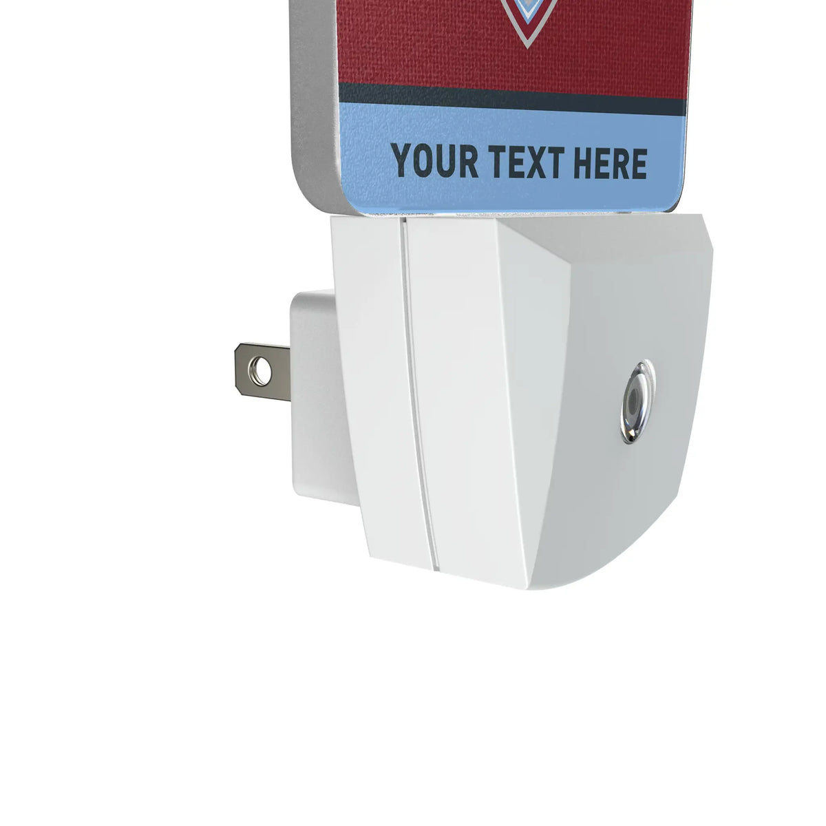 Colorado Rapids Personalized Endzone Solid Night Light 2-Pack - Detail