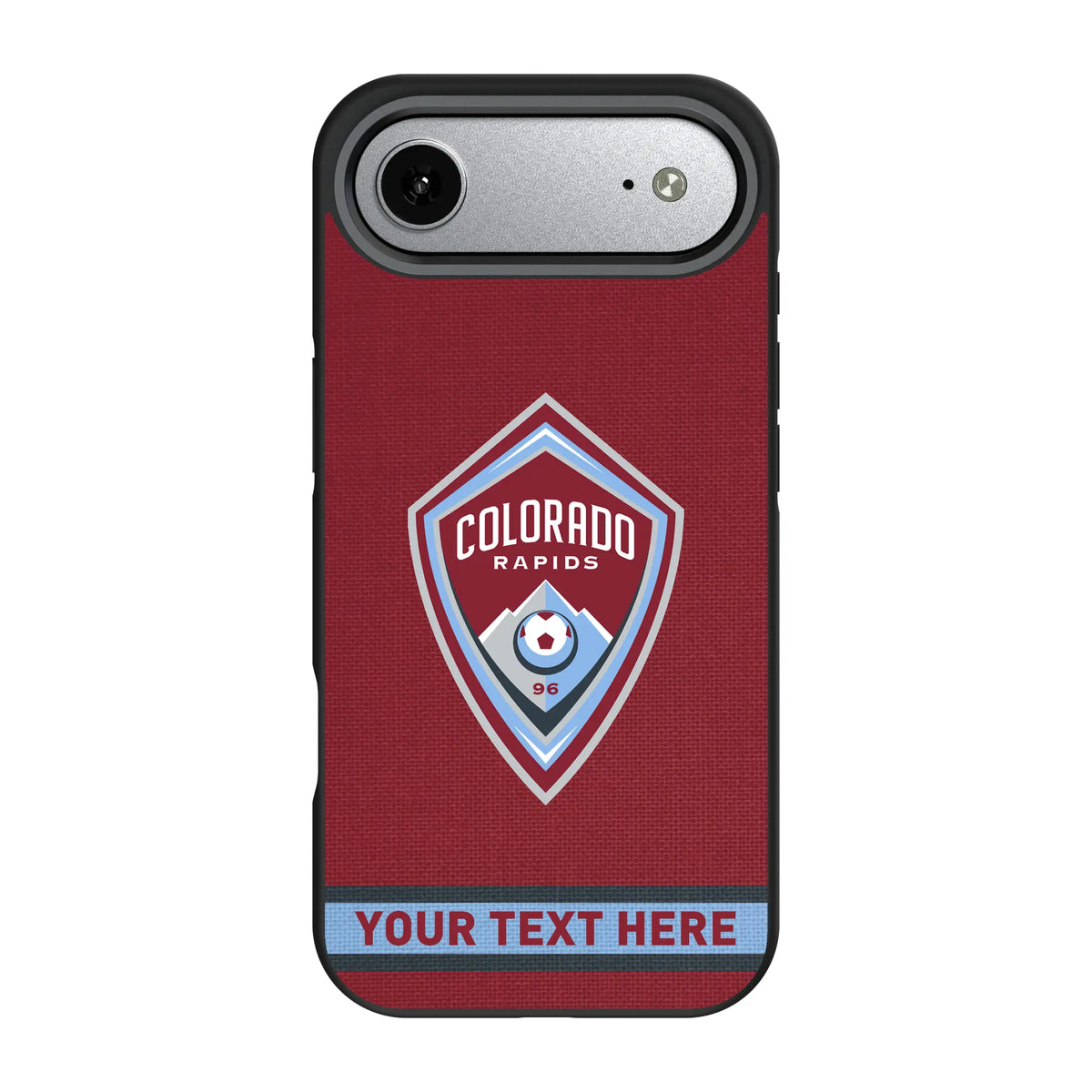Colorado Rapids Personalized Stripe iPhone Bump Phone Case for Apple iPhone#Device_iPhone Air