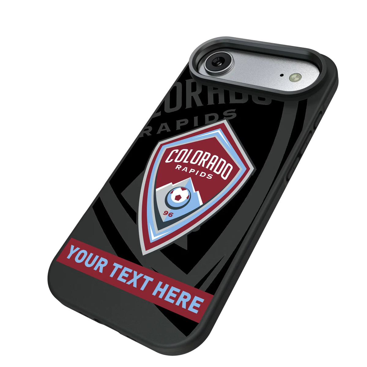 Colorado Rapids Personalized Tilt iPhone Bump Phone Case for Apple iPhone - Isometric View#Device_iPhone Air