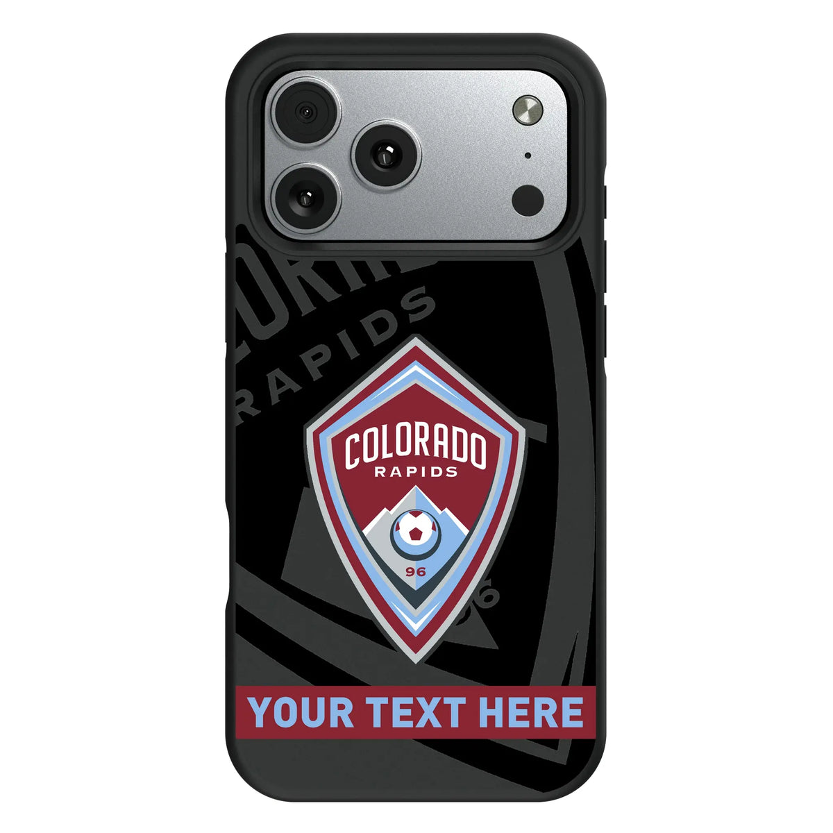 Colorado Rapids Personalized Tilt iPhone Bump Phone Case for Apple iPhone#Device_iPhone 17 Pro Max