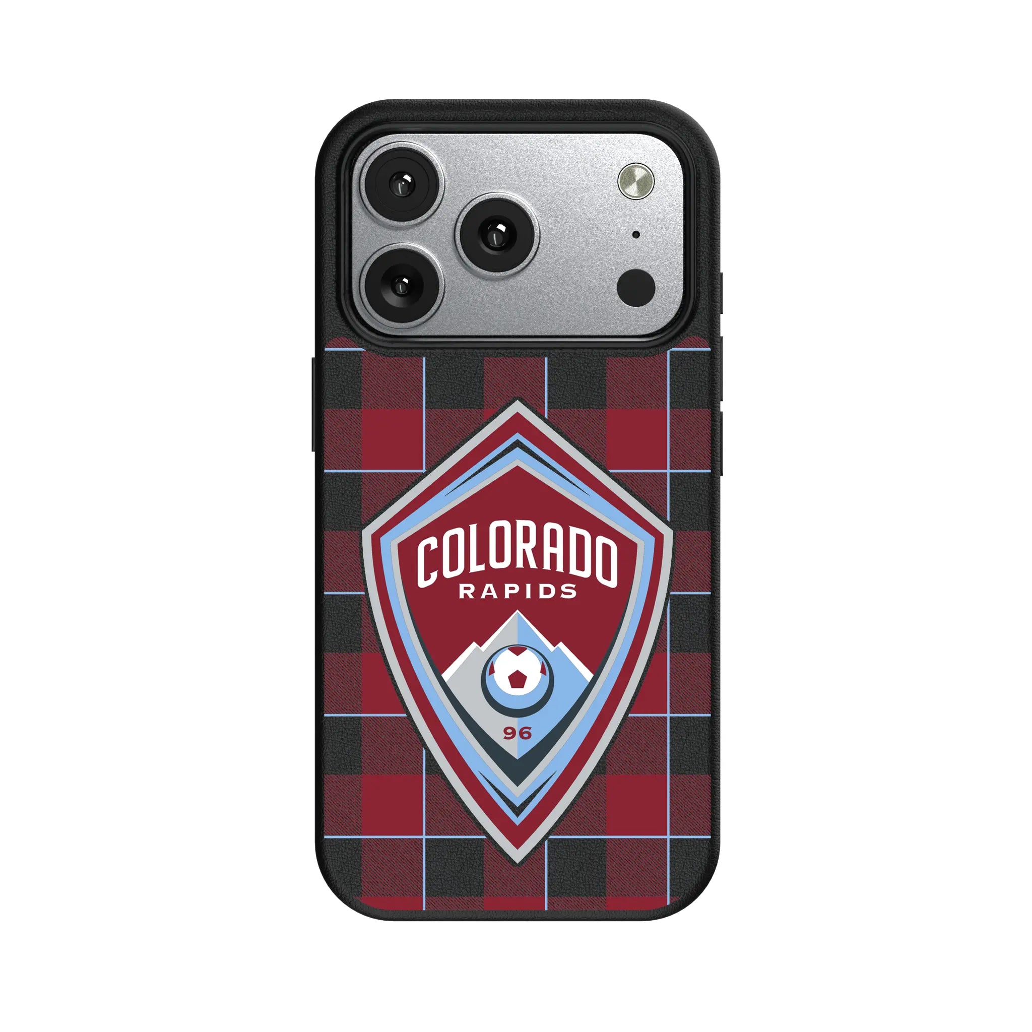 Colorado Rapids Plaid iPhone MagSafe Compatible Phone Case for Apple iPhone#Device_iPhone 17 Pro