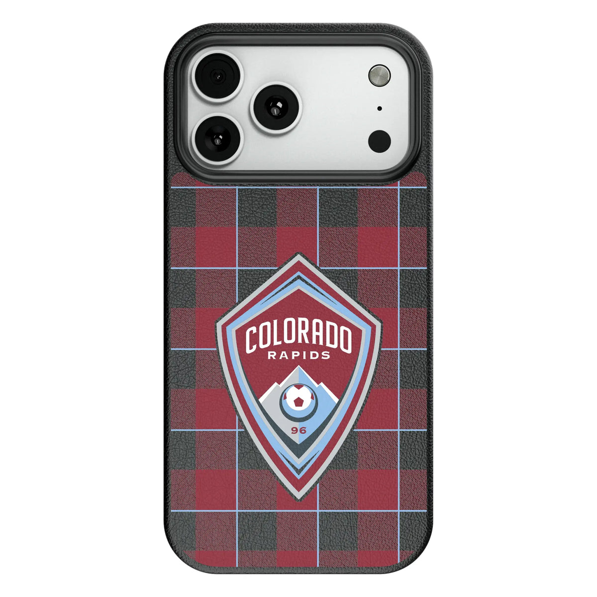 Colorado Rapids Plaid MagSafe Compatible Phone Case for Apple iPhone
