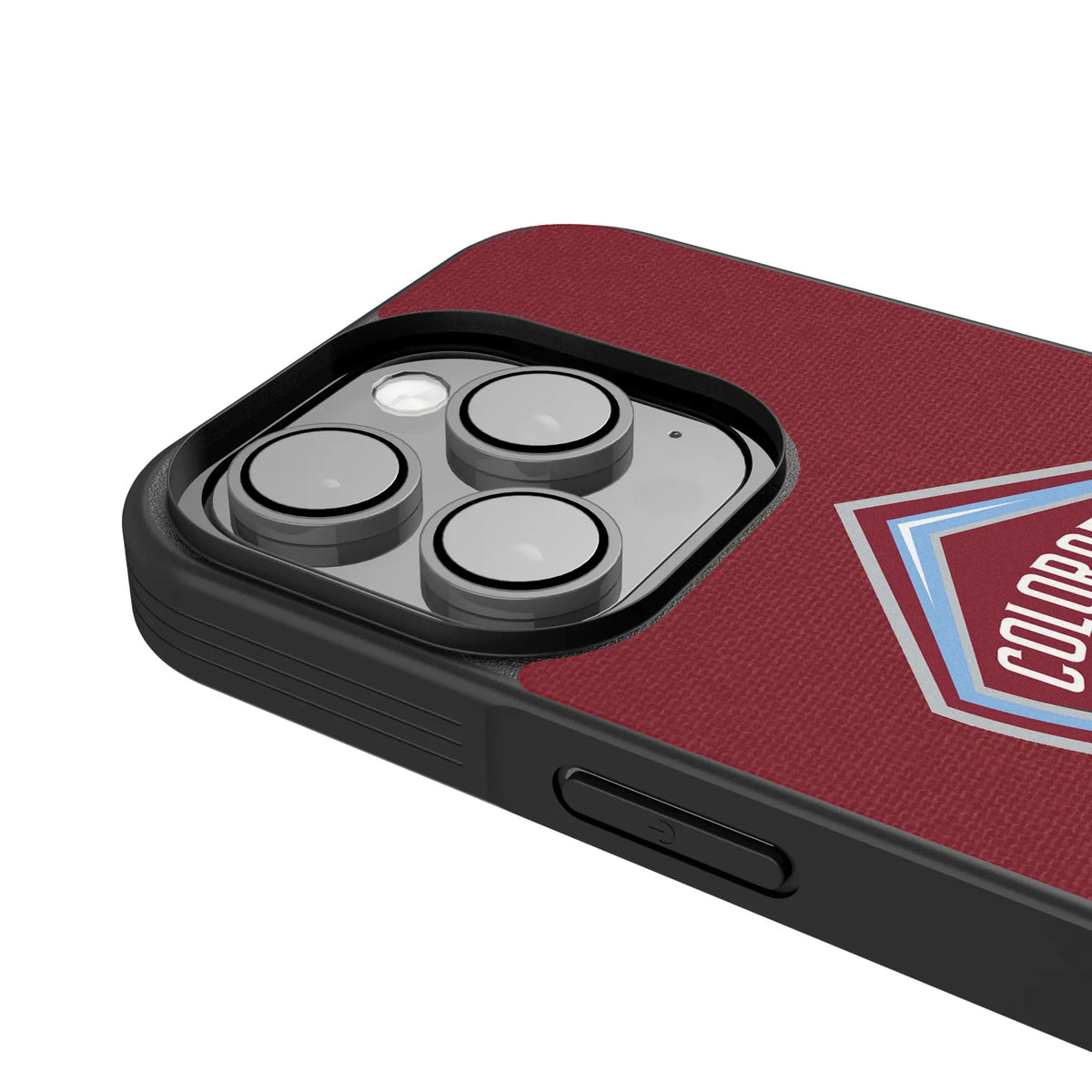 Colorado Rapids Stripe iPhone Bump Phone Case for Apple iPhone - Detail