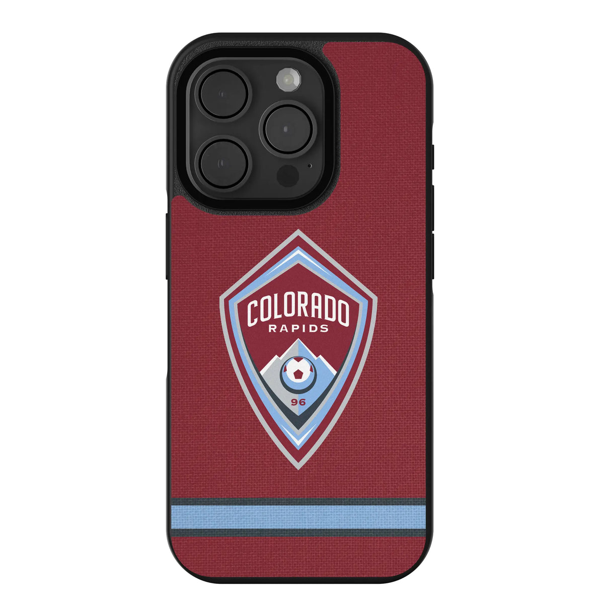 Colorado Rapids Stripe iPhone Bump Phone Case for Apple iPhone