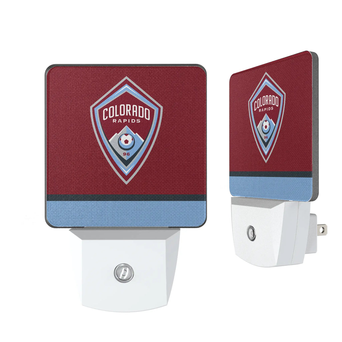 Colorado Rapids Stripe Night Light 2-Pack