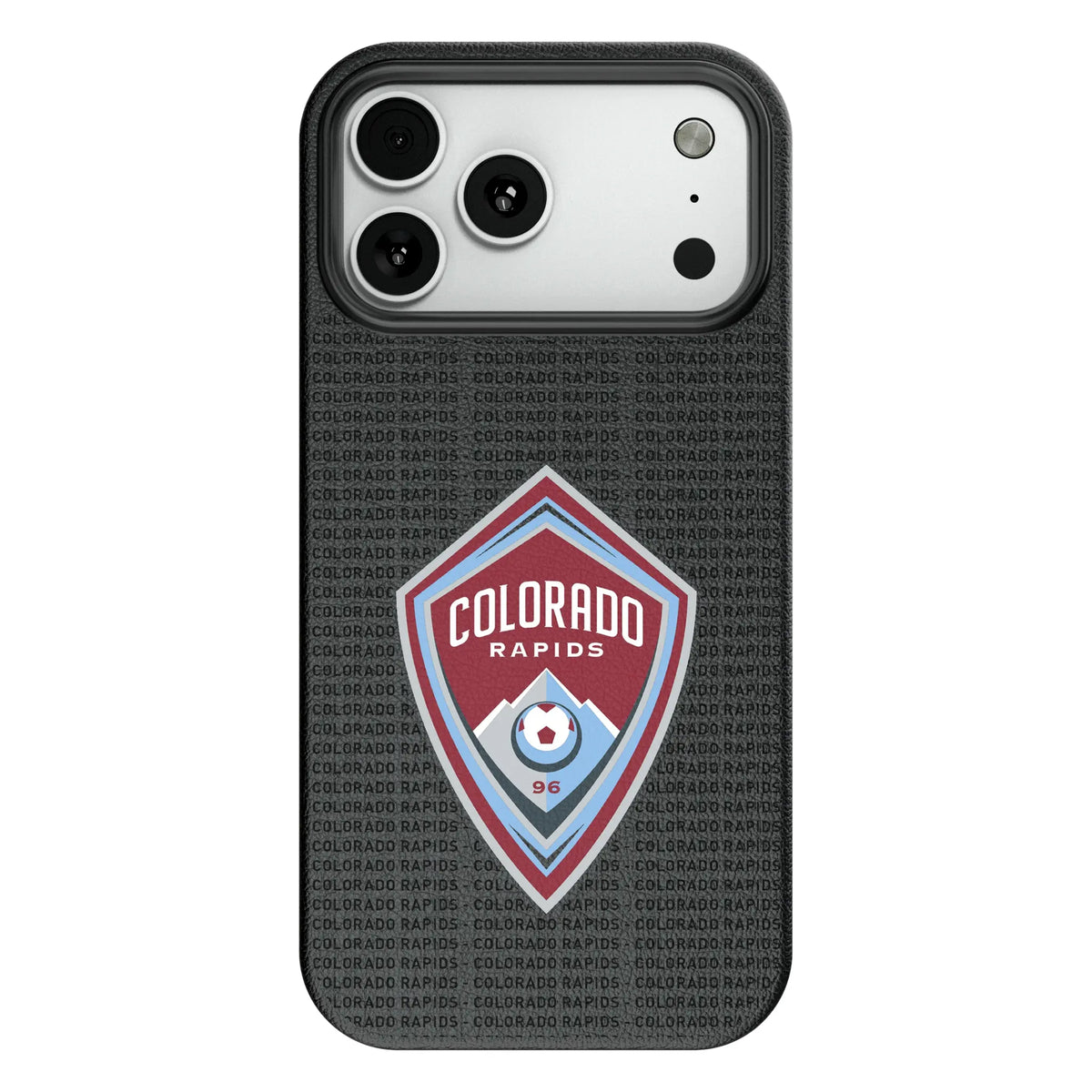 Colorado Rapids Text Backdrop MagSafe Compatible Phone Case for Apple iPhone