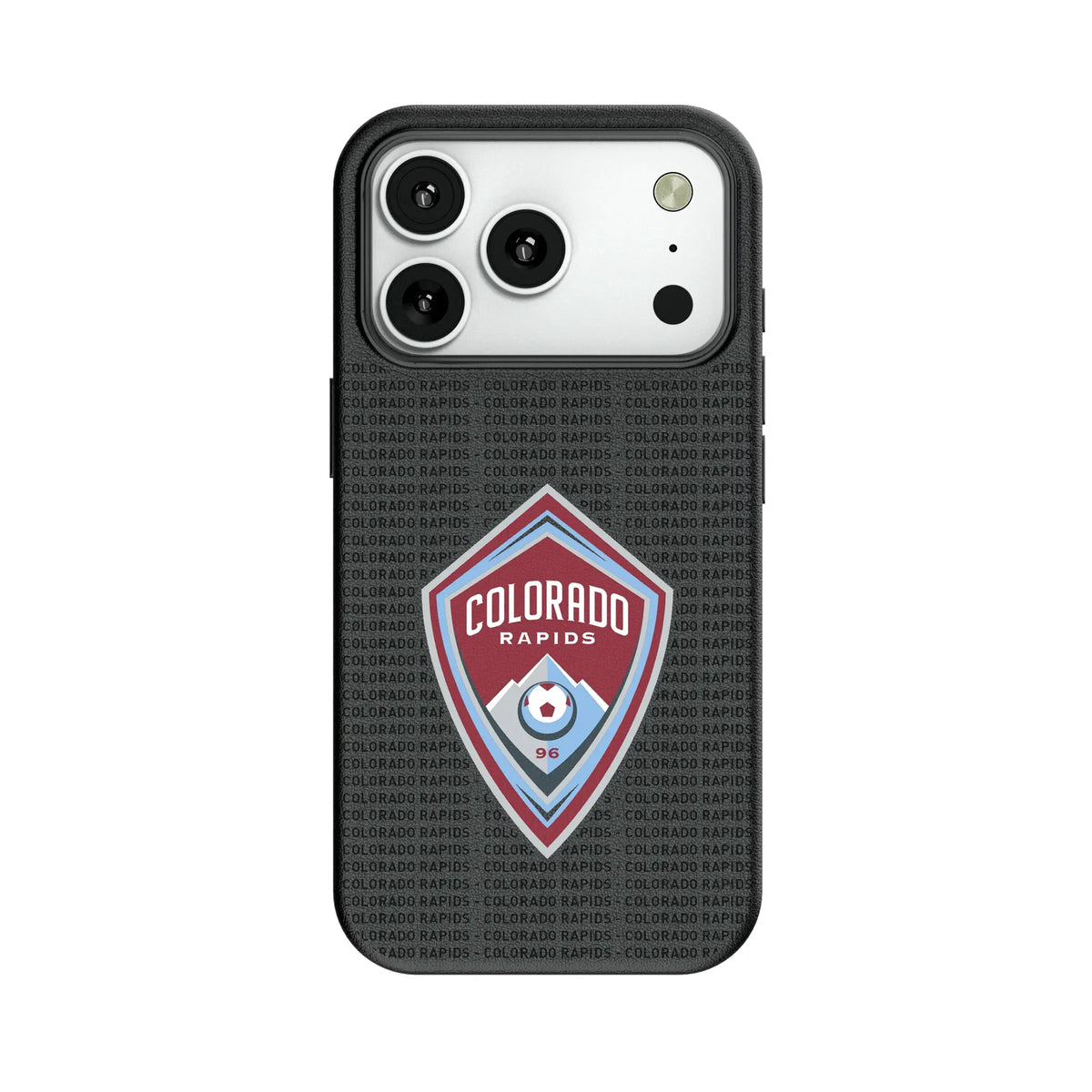 Colorado Rapids Text Backdrop MagSafe Compatible Phone Case for Apple iPhone
