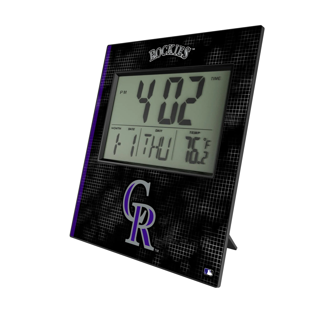 Colorado Rockies Hatch Wall Clock