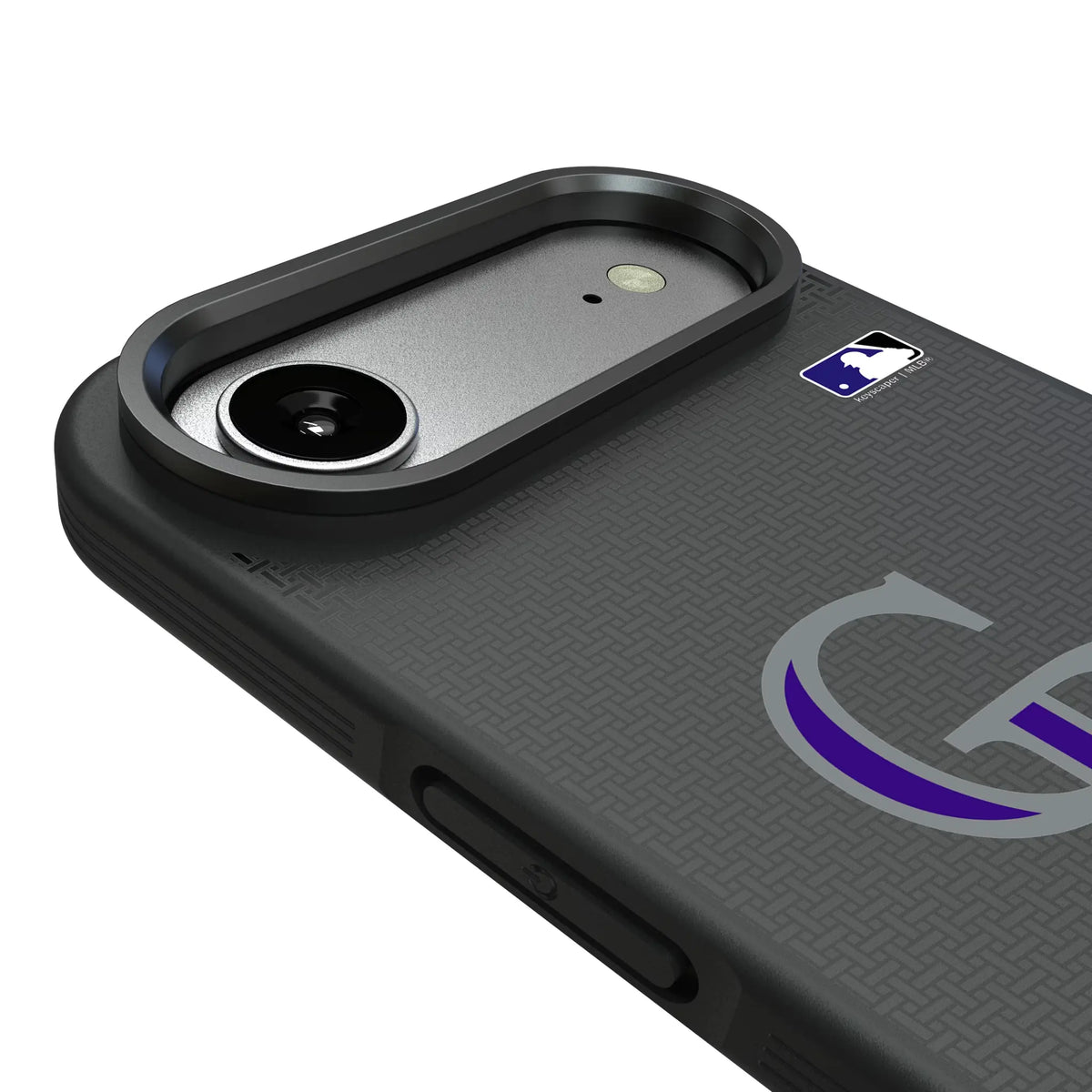 Colorado Rockies Linen iPhone Bump Phone Case for Apple iPhone - Detail#Device_iPhone Air