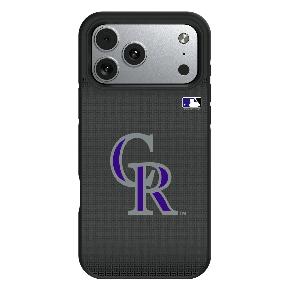 Colorado Rockies Linen iPhone Bump Phone Case for Apple iPhone#Device_iPhone 17 Pro Max
