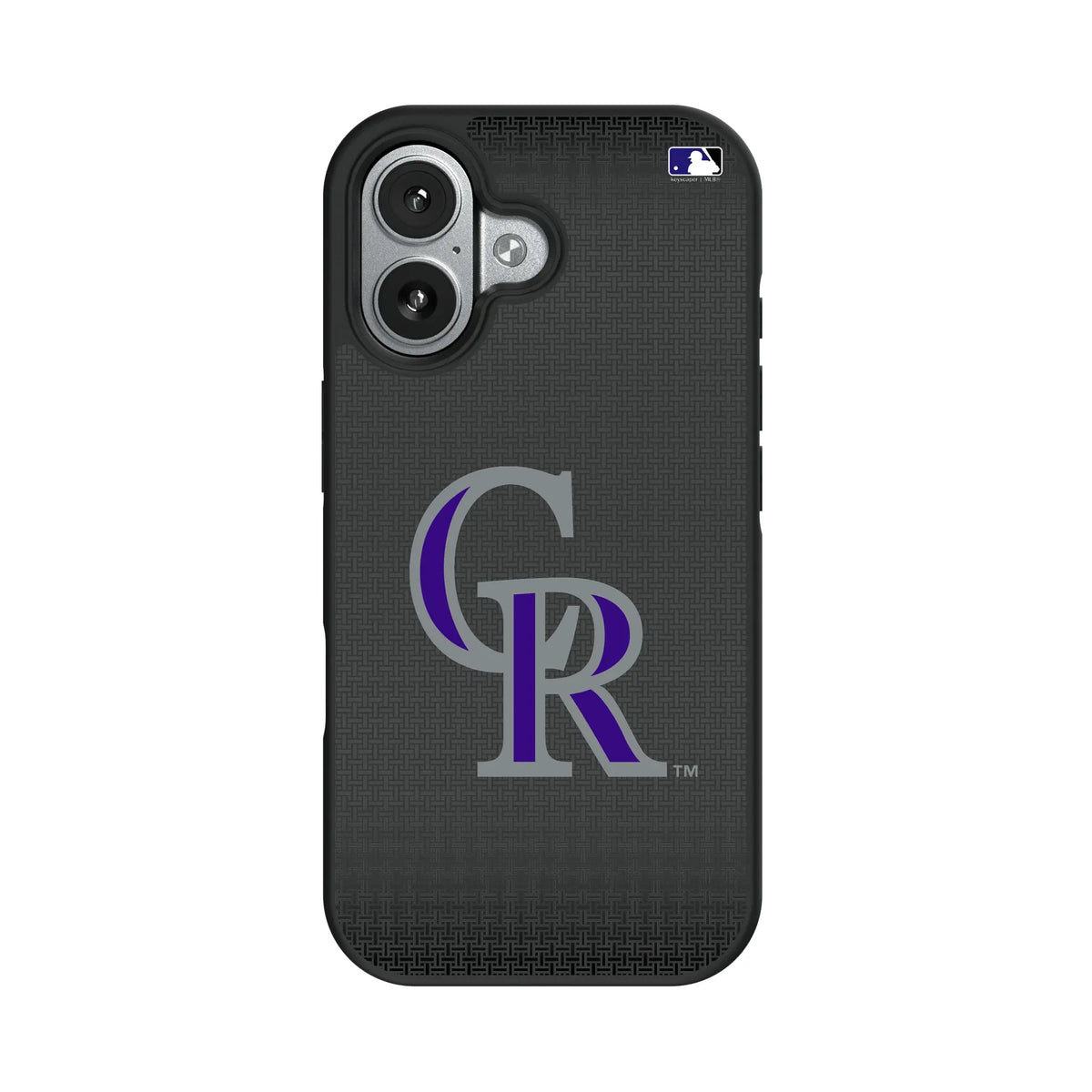 Colorado Rockies Linen iPhone Bump Phone Case for Apple iPhone#Device_iPhone 17