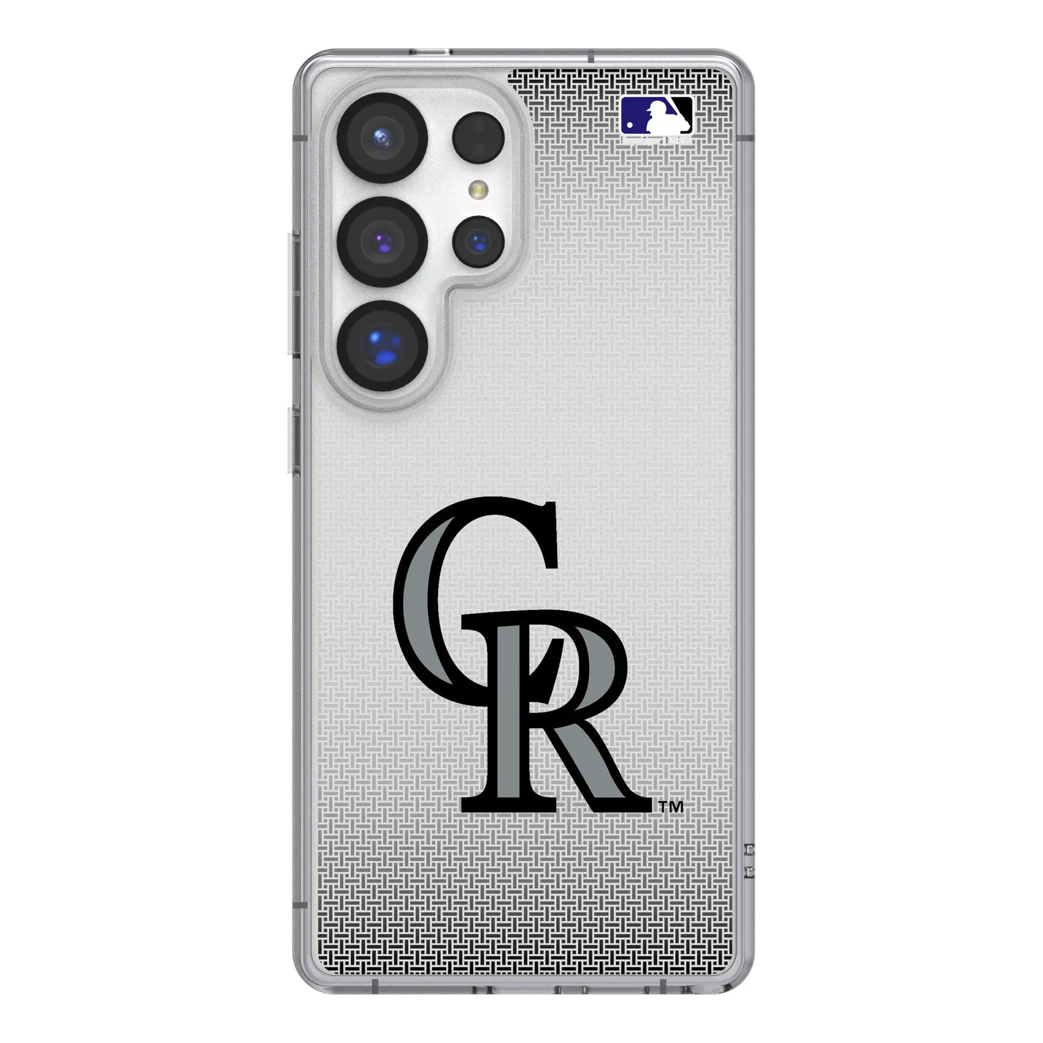 Colorado Rockies Linen Galaxy Clear Phone Case for Samsung Galaxy#Device_Galaxy S25 Ultra
