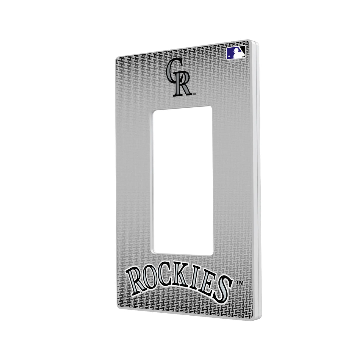 Colorado Rockies Linen Hidden-Screw Light Switch Plate#Style_Single Rocker