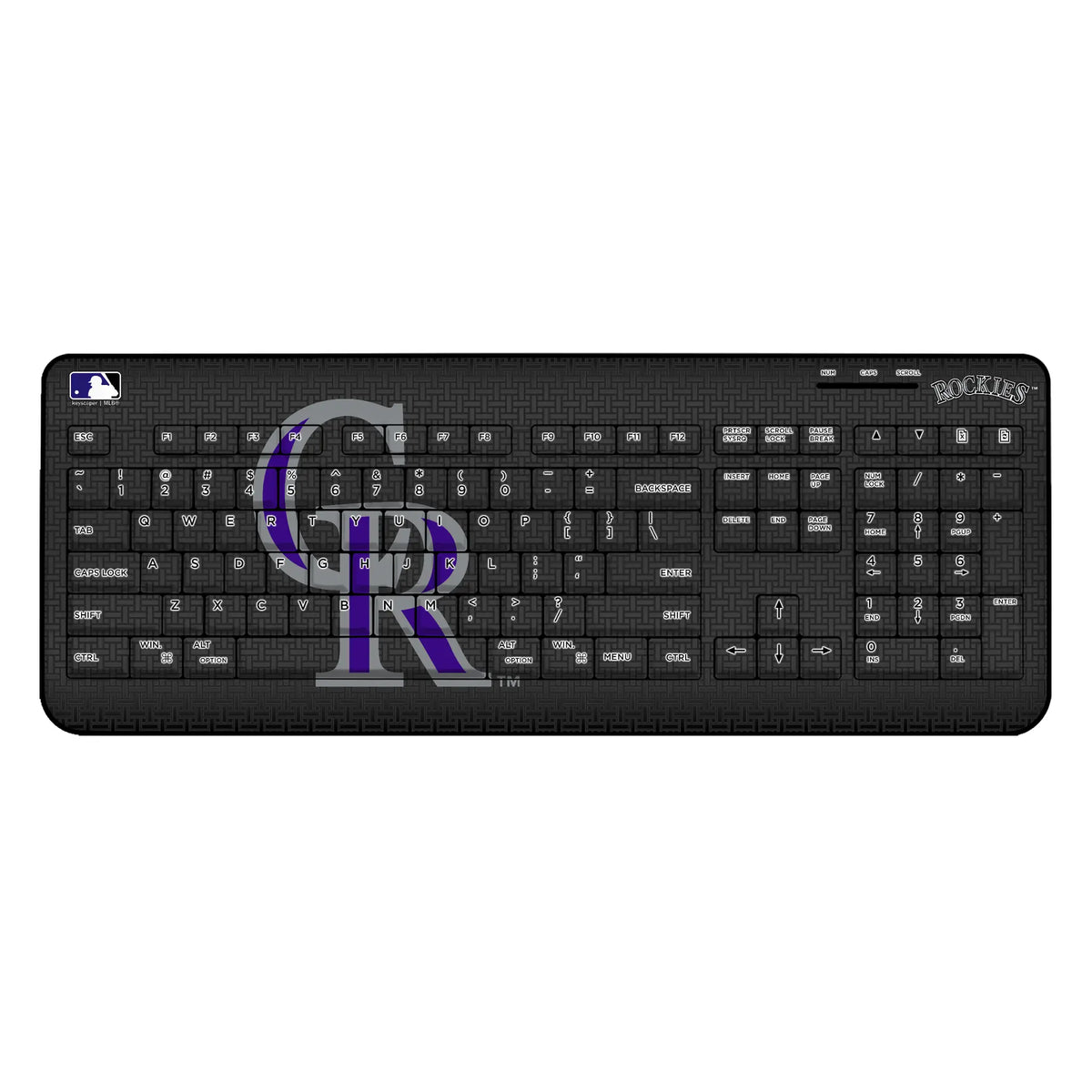 Colorado Rockies Linen Wireless USB Keyboard