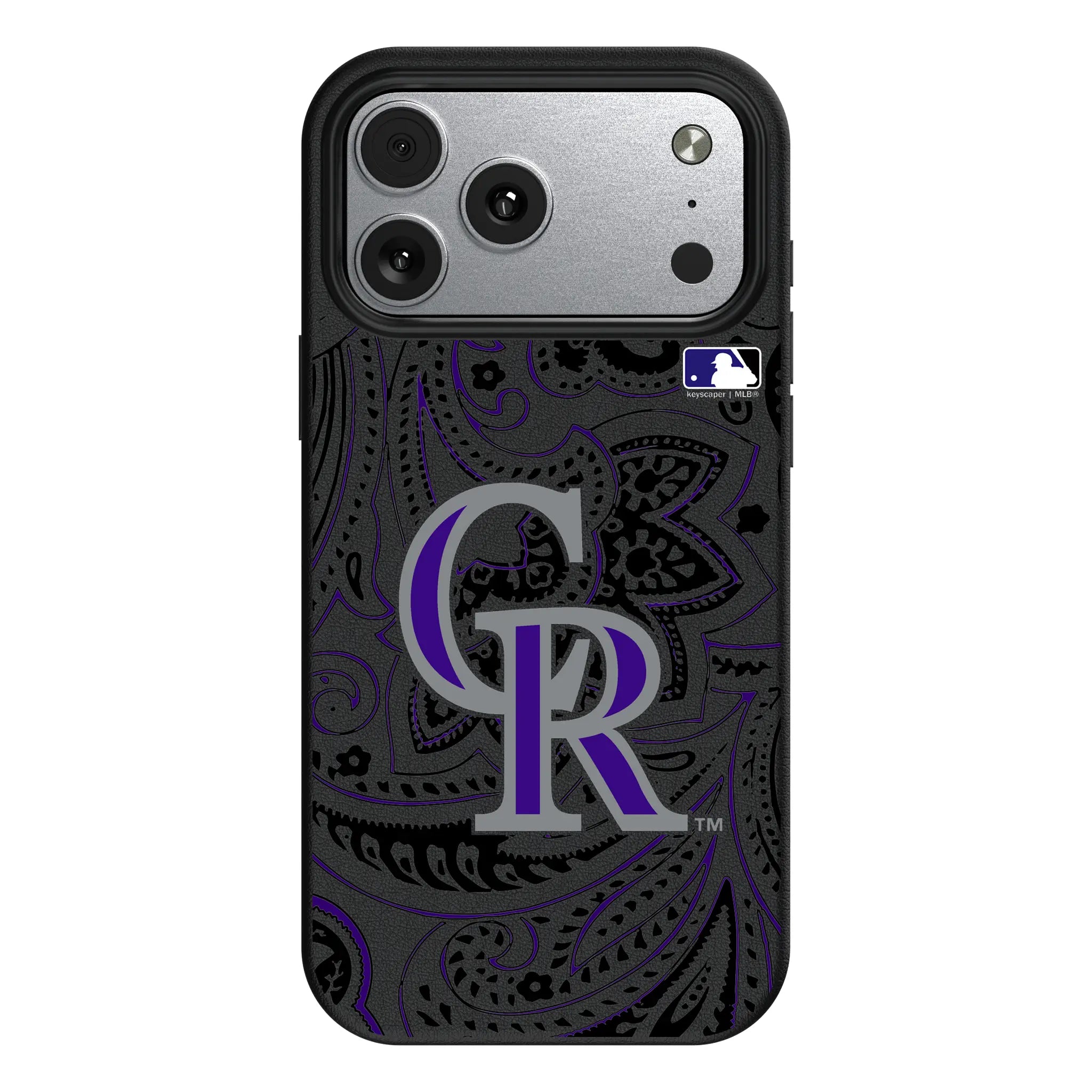 Colorado Rockies Paisley iPhone MagSafe Compatible Phone Case for Apple iPhone#Device_iPhone 17 Pro Max