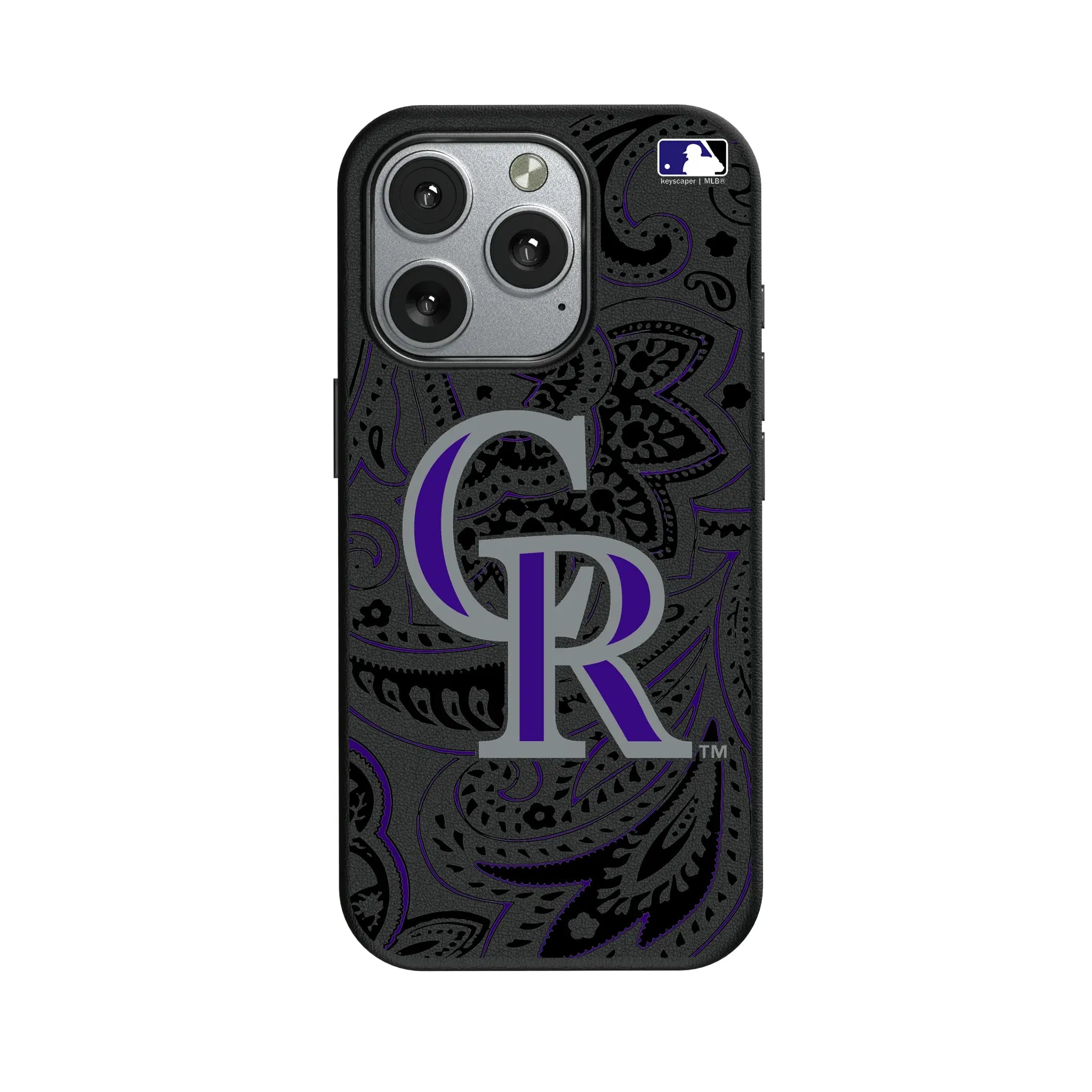 Colorado Rockies Paisley iPhone MagSafe Compatible Phone Case for Apple iPhone