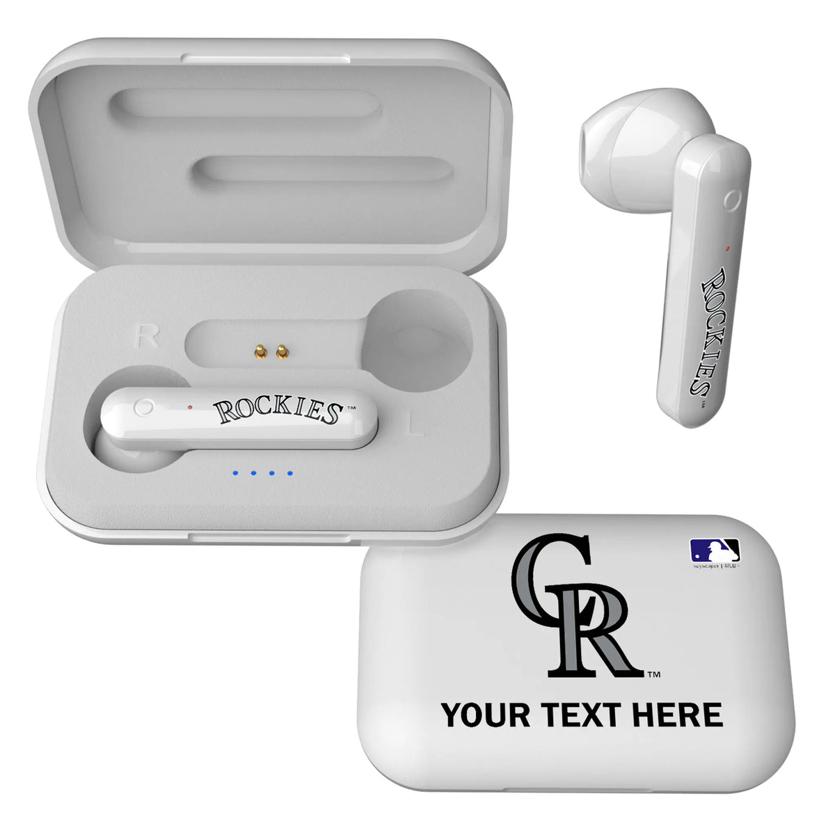 Colorado Rockies Personalized Insignia Wireless TWS Earbuds