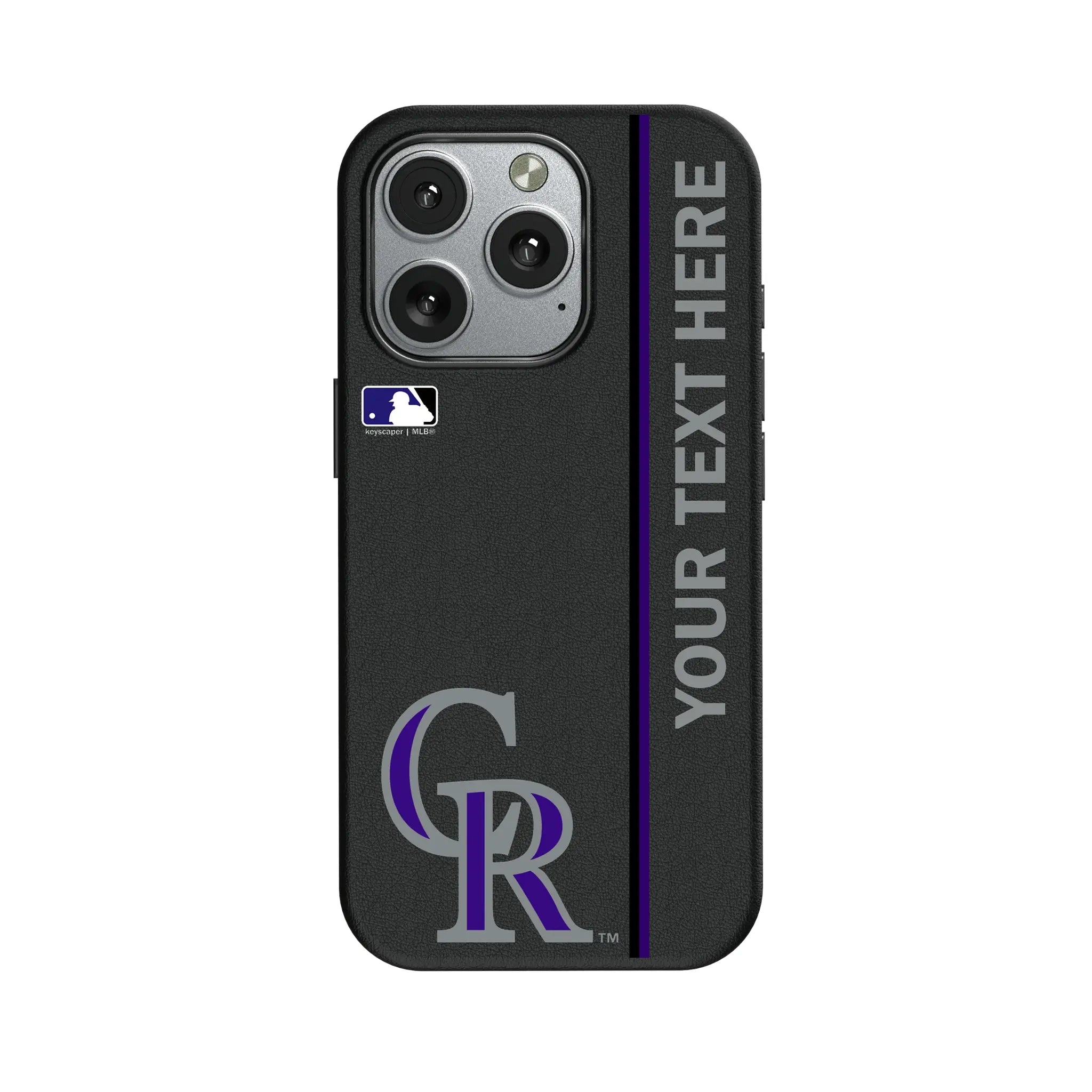 Colorado Rockies Personalized Sidebard iPhone MagSafe Compatible Phone Case for Apple iPhone