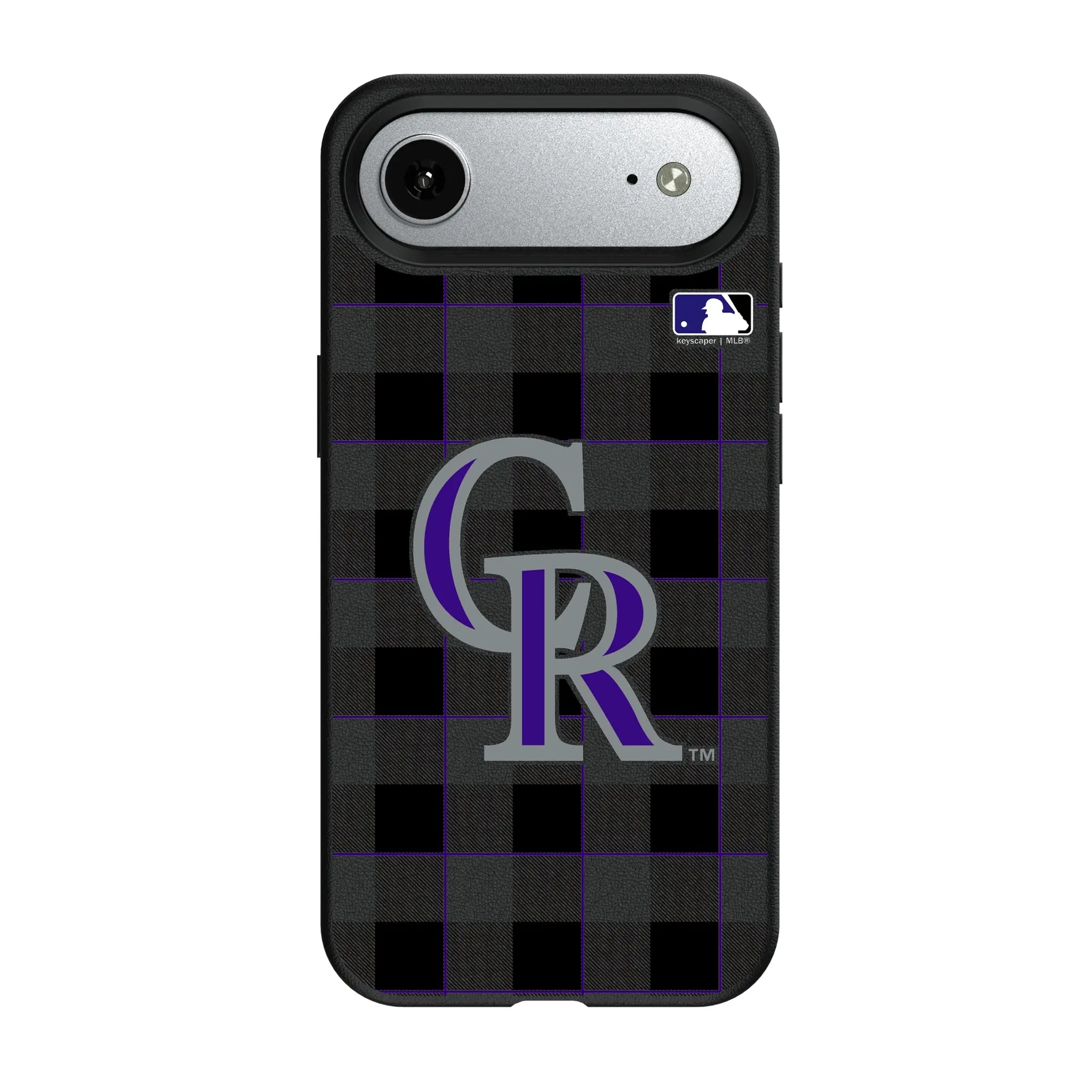 Colorado Rockies Plaid iPhone MagSafe Compatible Phone Case for Apple iPhone#Device_iPhone Air