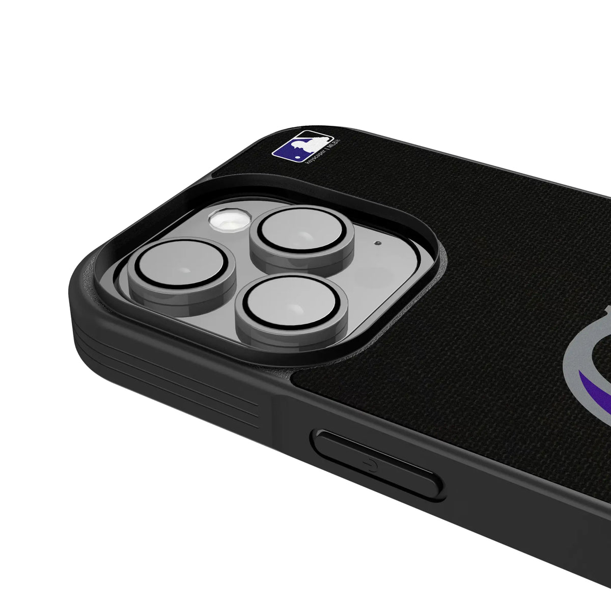 Colorado Rockies Solid iPhone Bump Phone Case for Apple iPhone - Detail