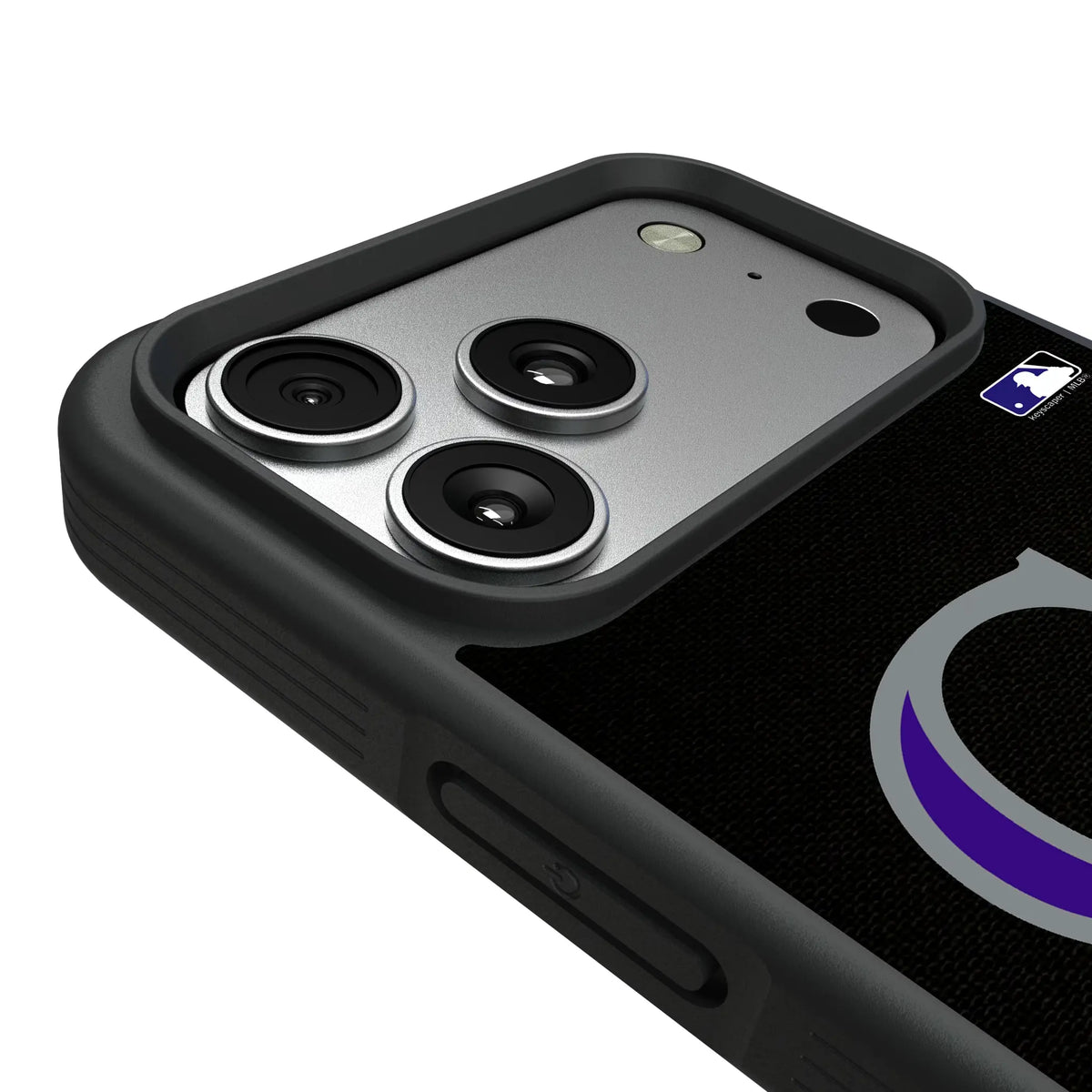 Colorado Rockies Solid iPhone Bump Phone Case for Apple iPhone - Detail#Device_iPhone 17 Pro Max