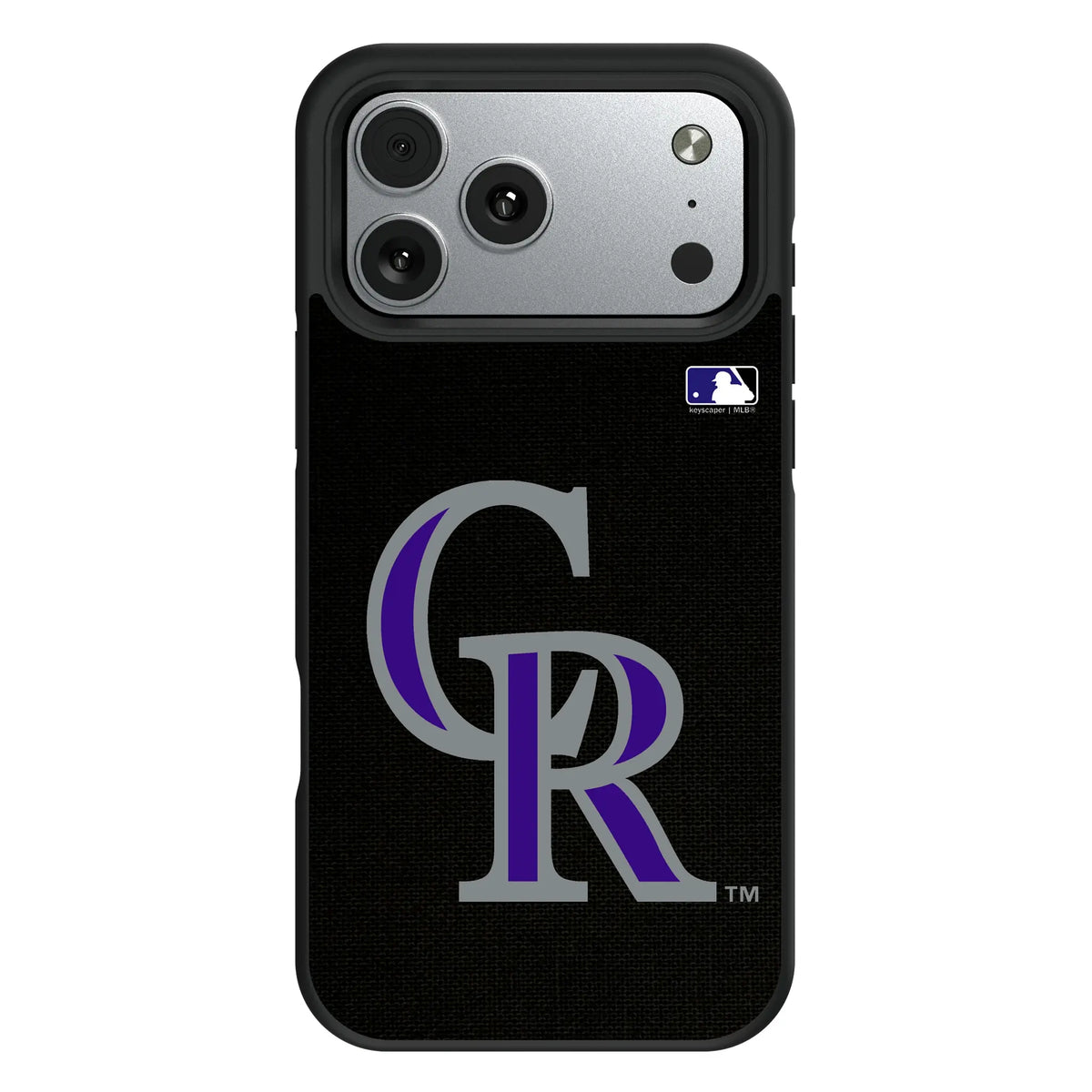 Colorado Rockies Solid iPhone Bump Phone Case for Apple iPhone#Device_iPhone 17 Pro Max