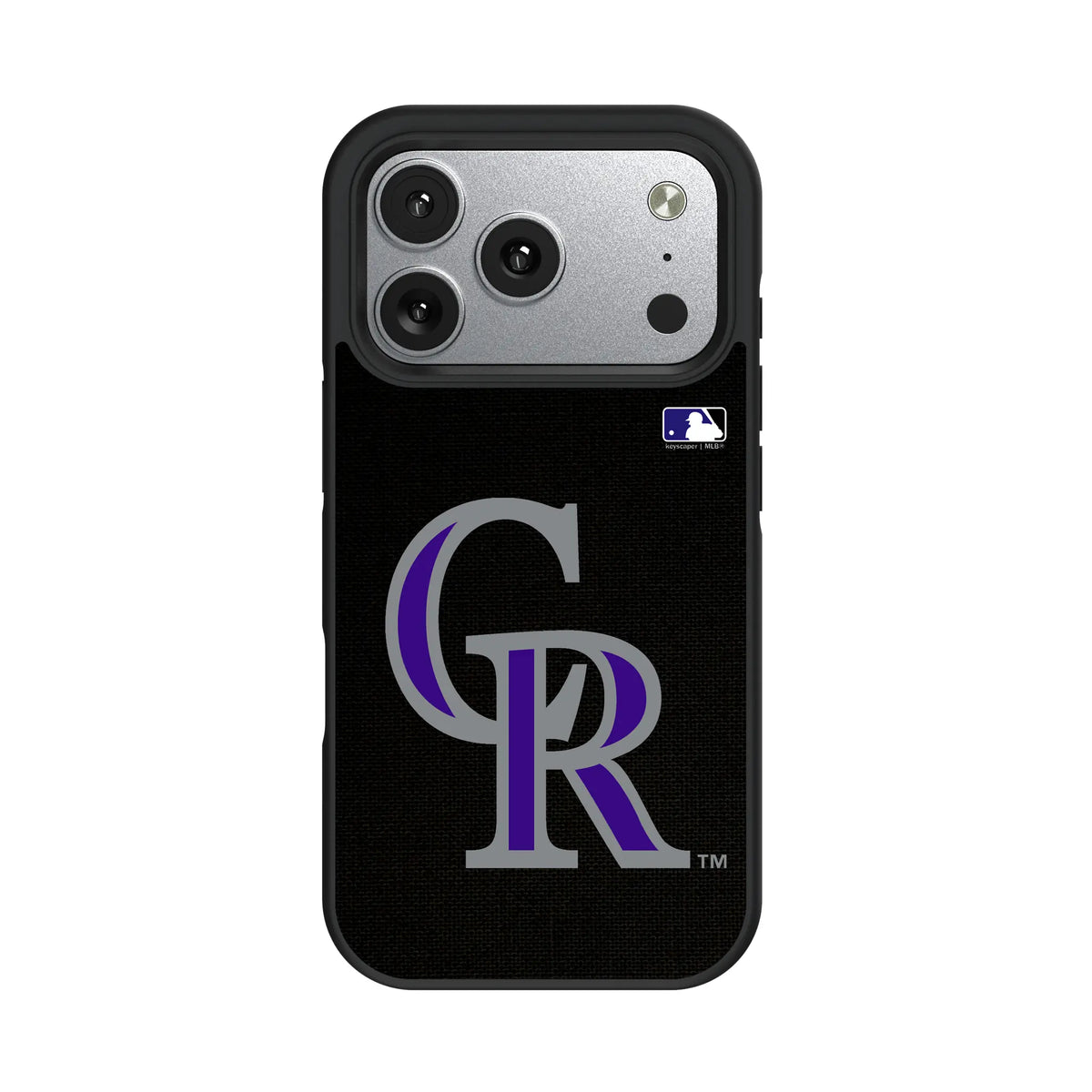 Colorado Rockies Solid iPhone Bump Phone Case for Apple iPhone#Device_iPhone 17 Pro