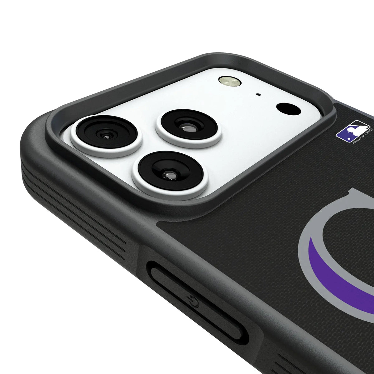 Colorado Rockies Solid iPhone Bump Phone Case for Apple iPhone - Detail#Device_iPhone 18 Pro Max