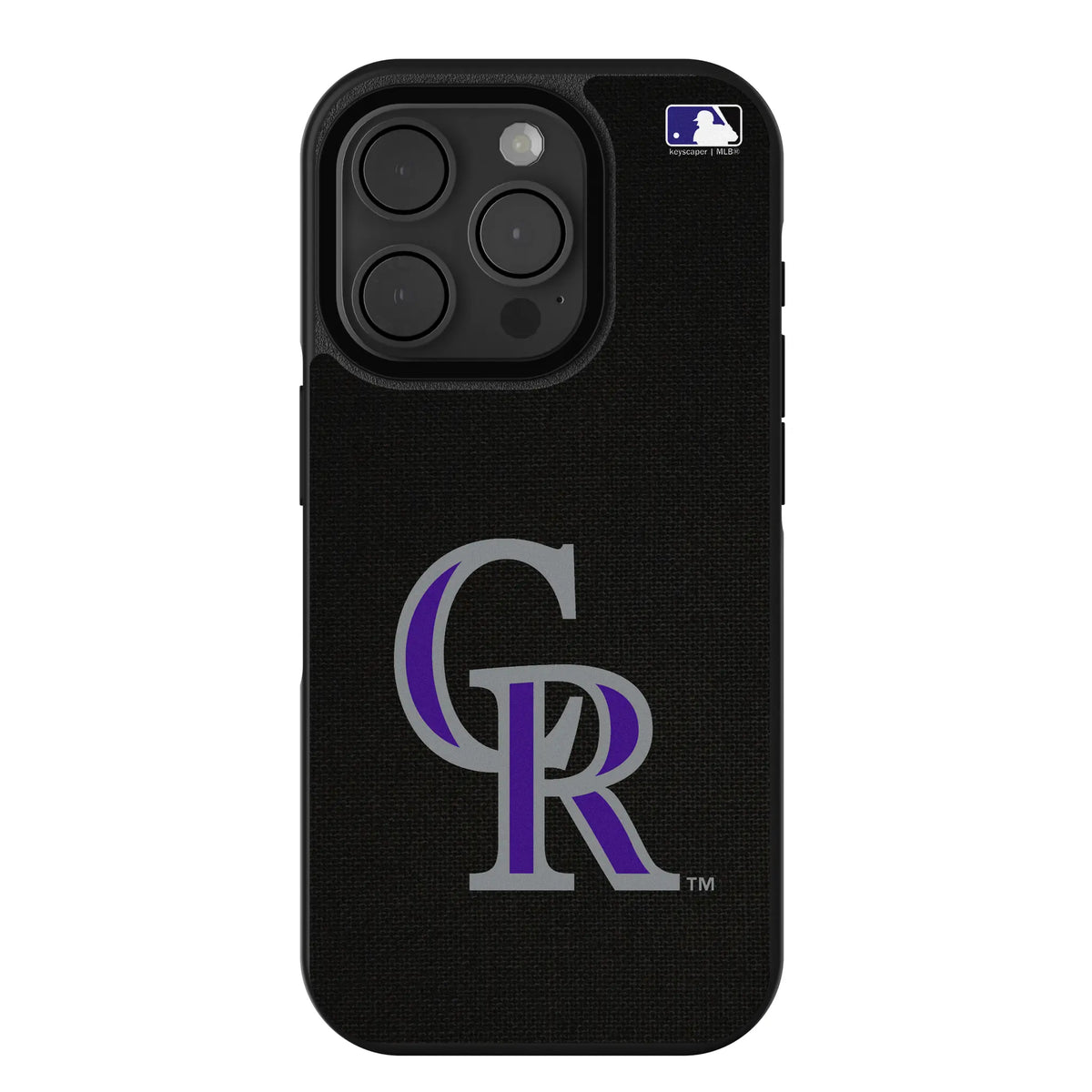 Colorado Rockies Solid iPhone Bump Phone Case for Apple iPhone