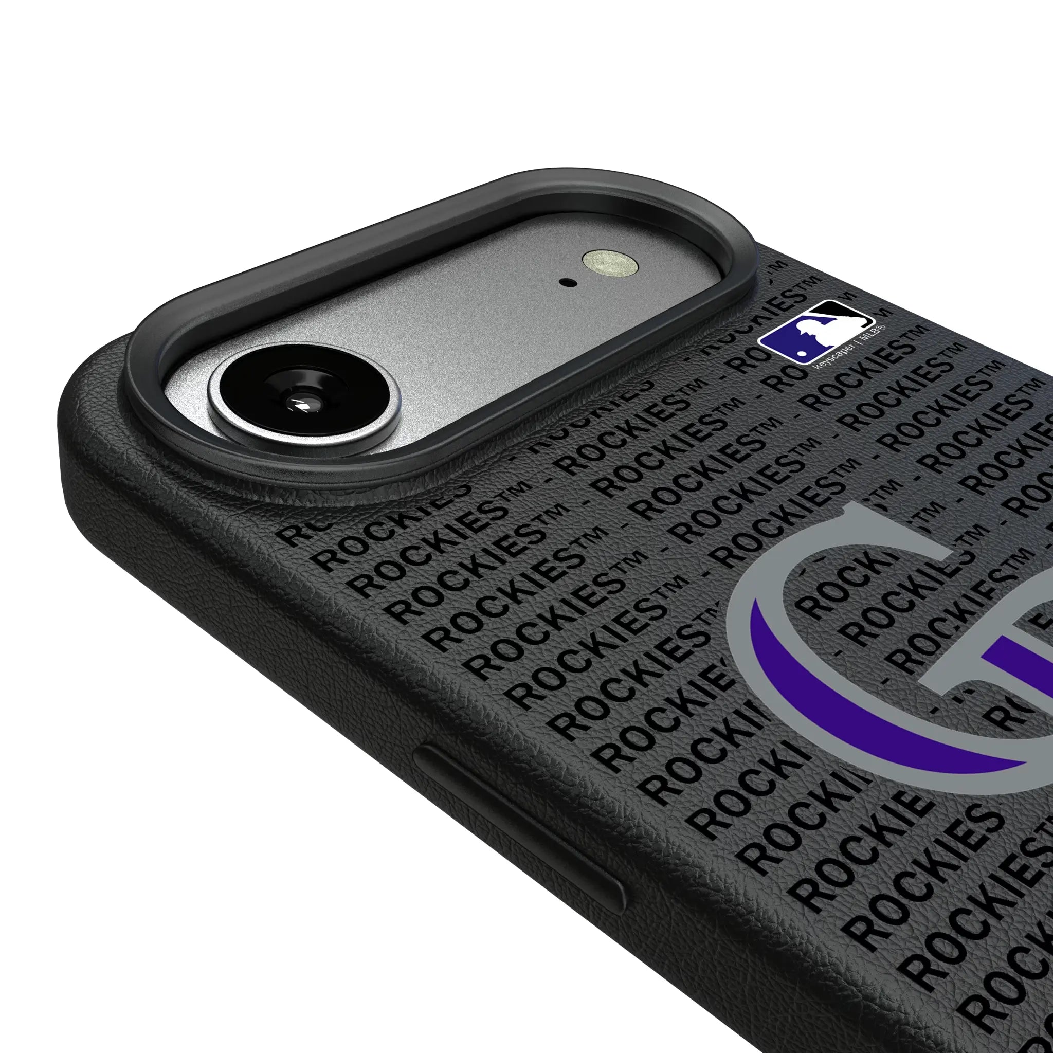 Colorado Rockies Text Backdrop iPhone MagSafe Compatible Phone Case for Apple iPhone - Detail#Device_iPhone Air