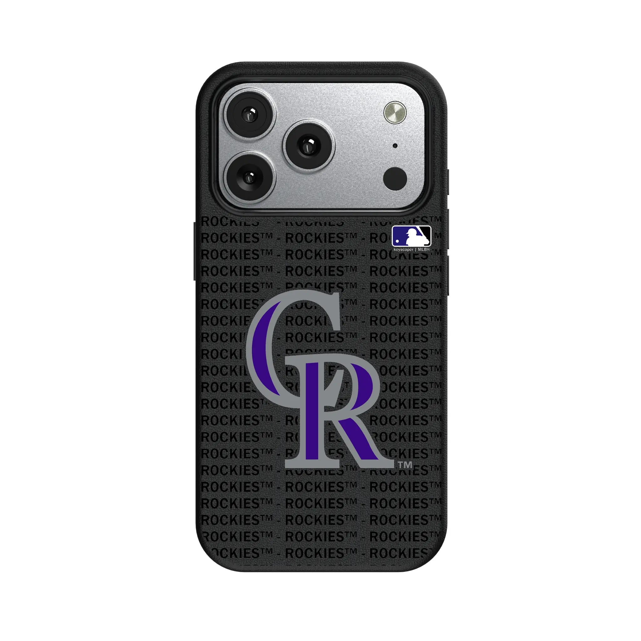 Colorado Rockies Text Backdrop iPhone MagSafe Compatible Phone Case for Apple iPhone#Device_iPhone 17 Pro
