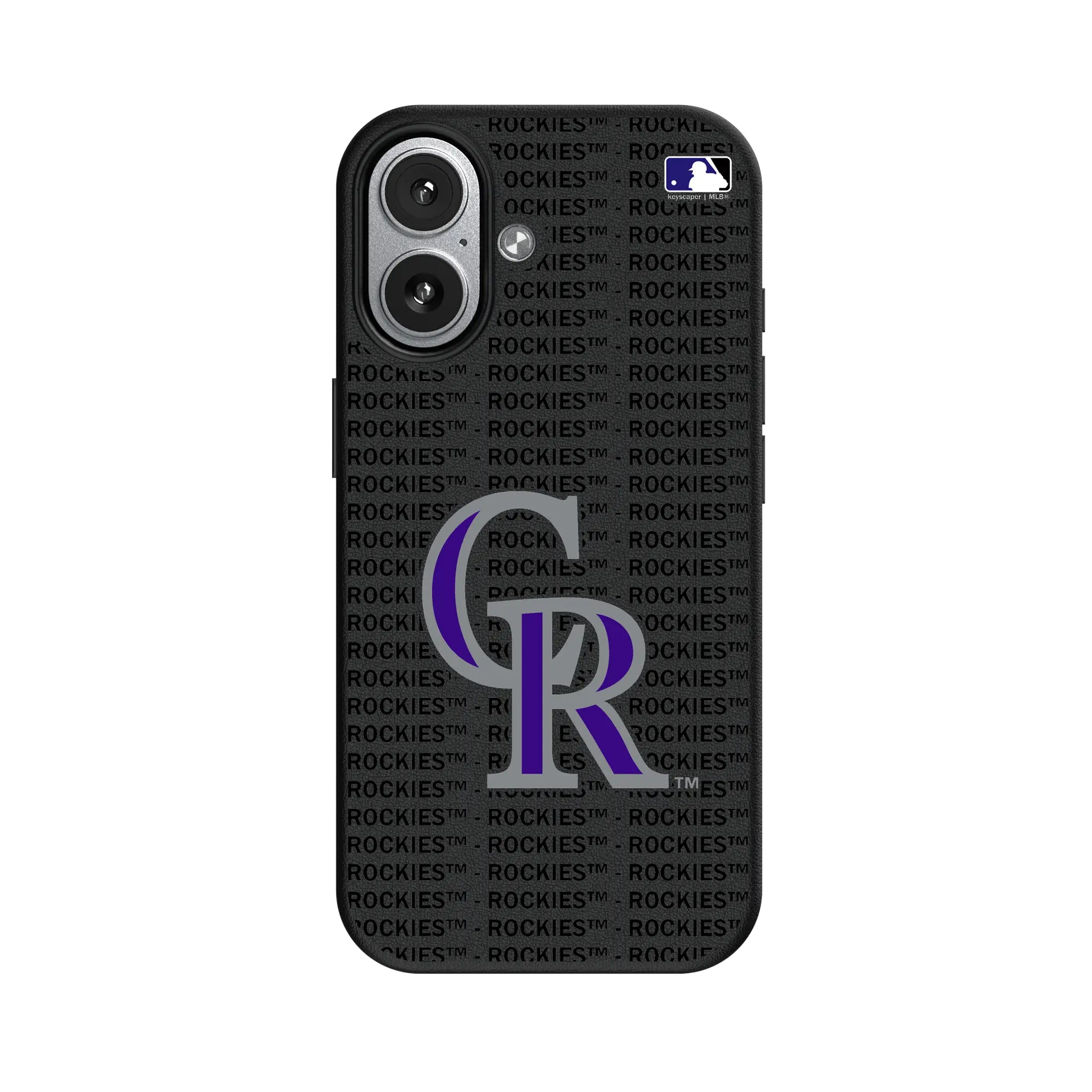 Colorado Rockies Text Backdrop iPhone MagSafe Compatible Phone Case for Apple iPhone#Device_iPhone 17