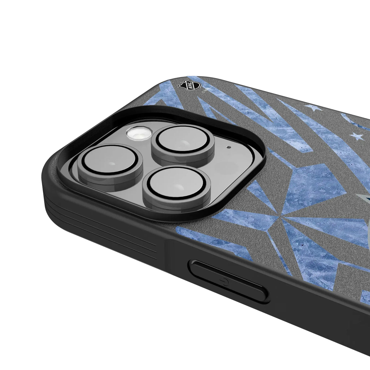 Columbus Blue Jackets Ice Tilt iPhone Bump Phone Case for Apple iPhone - Detail
