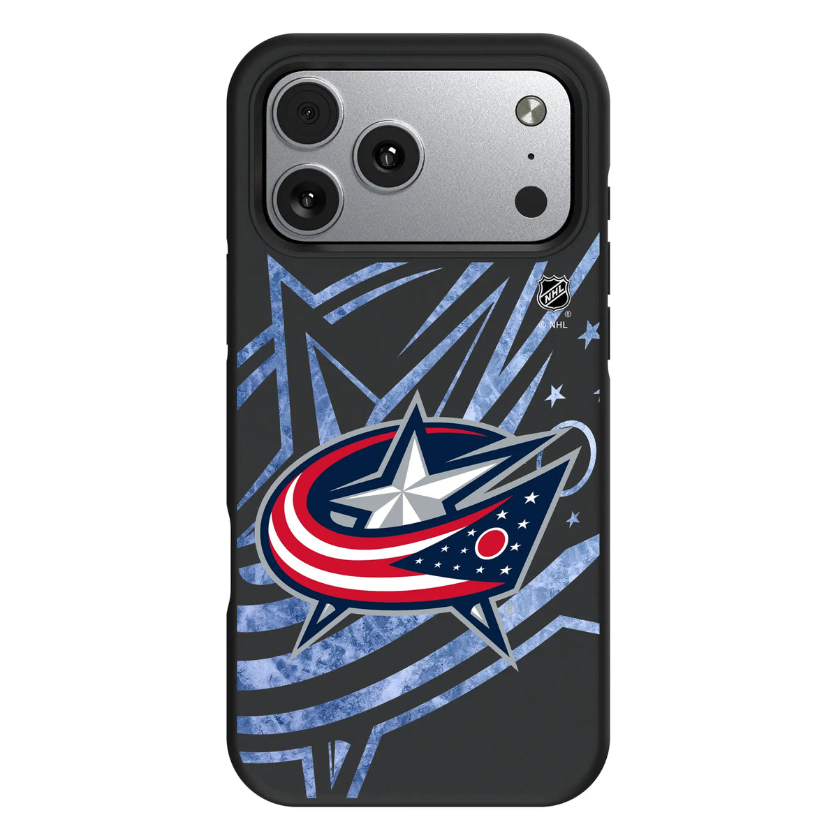 Columbus Blue Jackets Ice Tilt iPhone Bump Phone Case for Apple iPhone#Device_iPhone 17 Pro Max