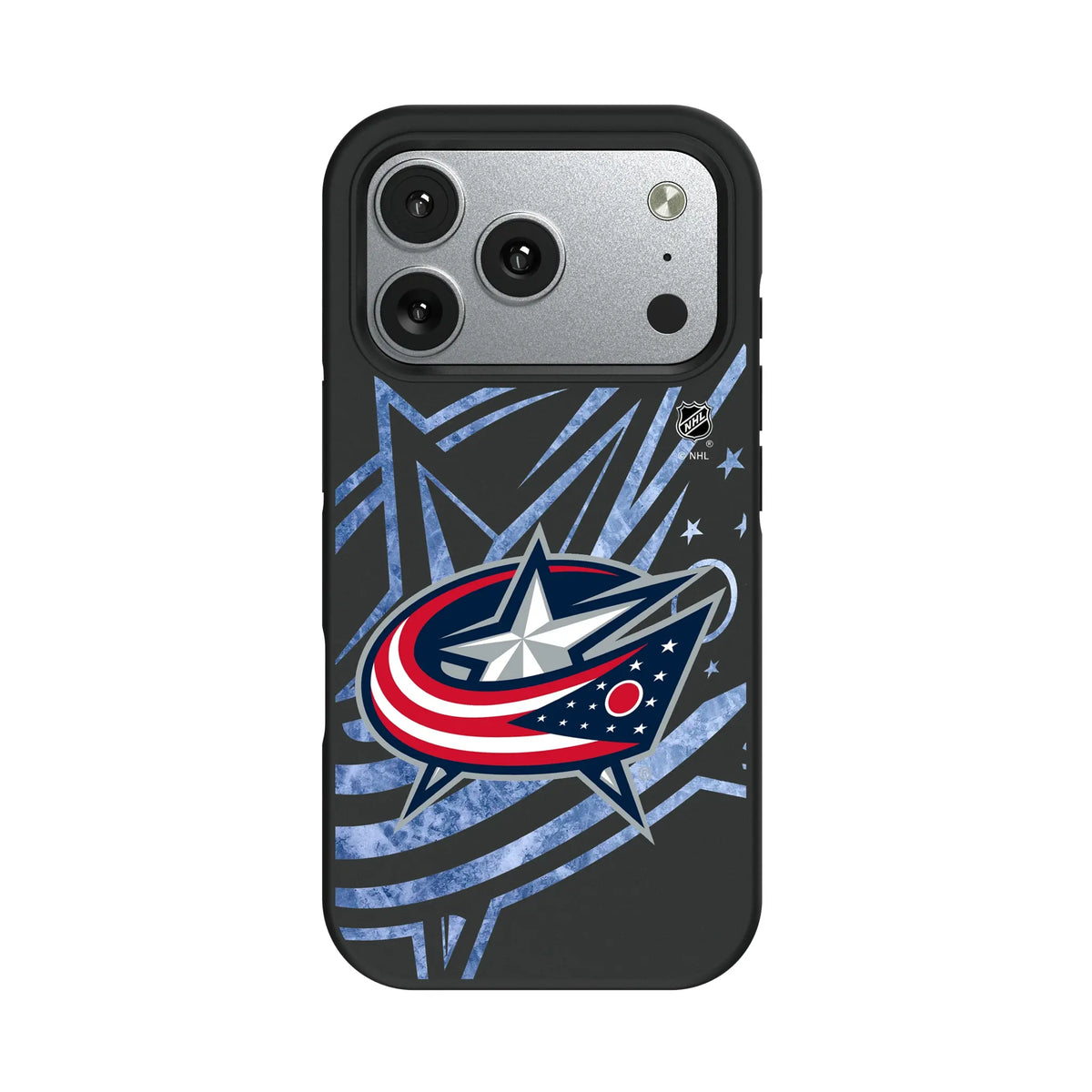 Columbus Blue Jackets Ice Tilt iPhone Bump Phone Case for Apple iPhone#Device_iPhone 17 Pro