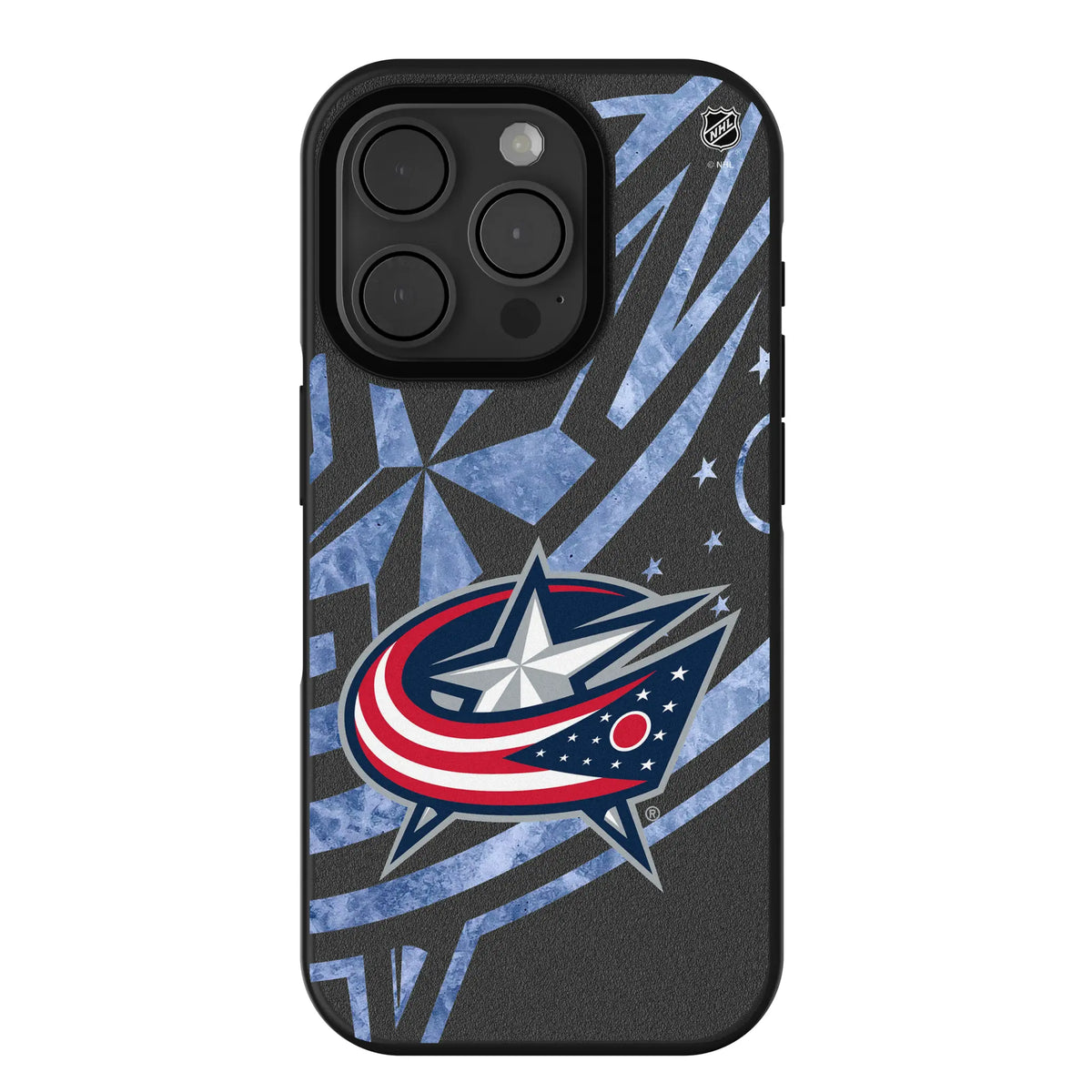 Columbus Blue Jackets Ice Tilt iPhone Bump Phone Case for Apple iPhone
