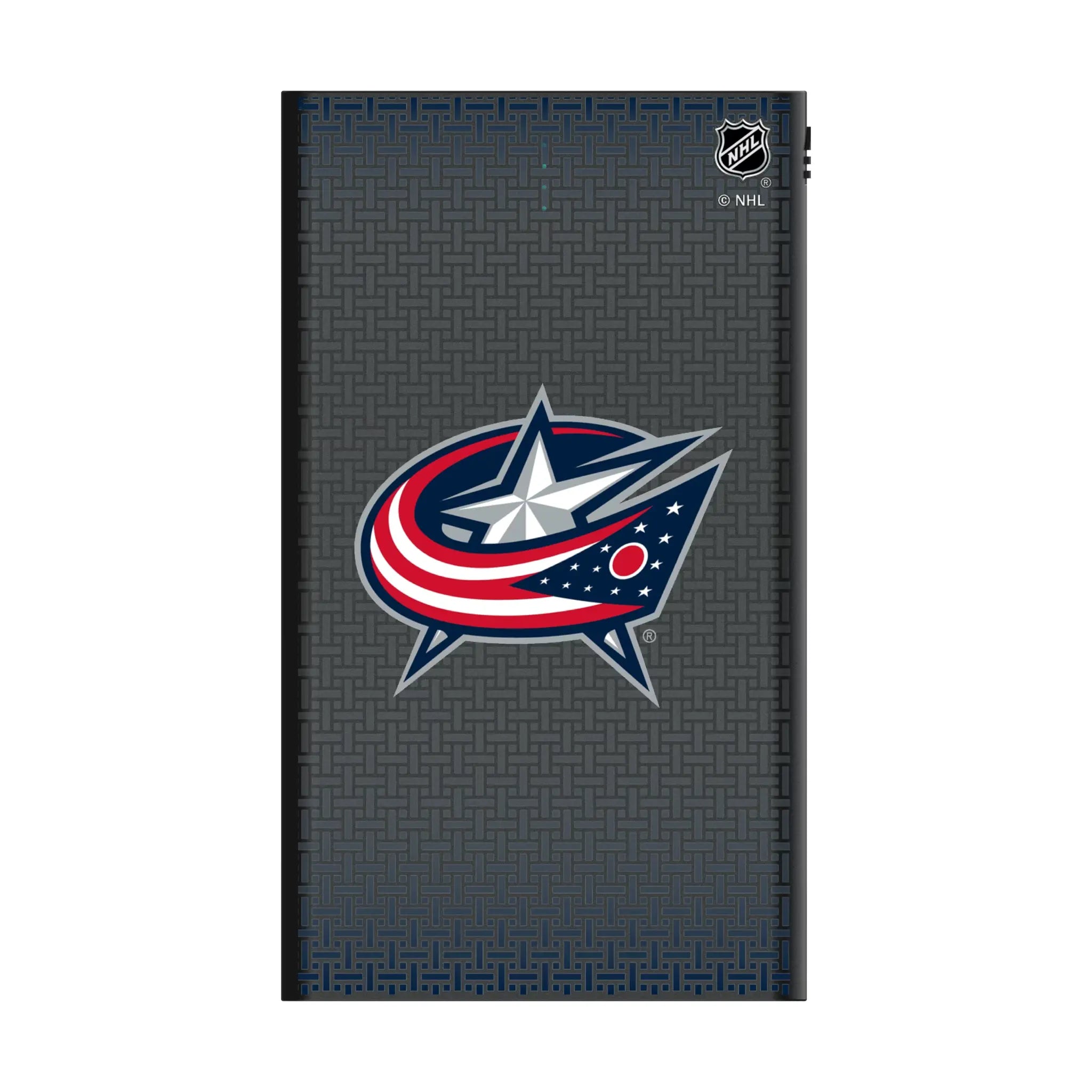 Columbus Blue Jackets Linen 5000mAh Flat Power Bank