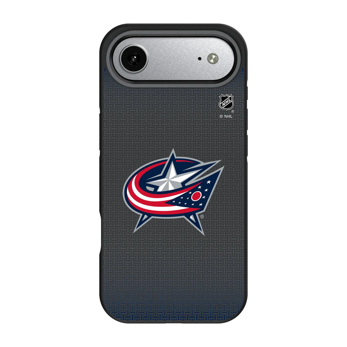 Columbus Blue Jackets Linen iPhone Bump Phone Case for Apple iPhone#Device_iPhone Air