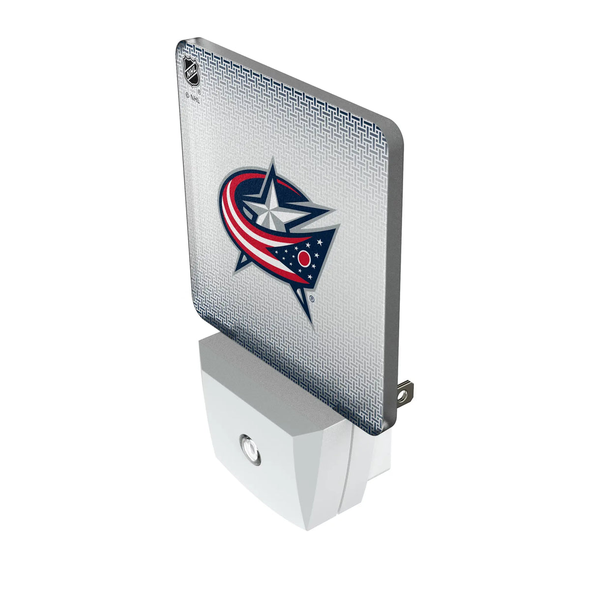 Columbus Blue Jackets Linen Night Light 2-Pack - Isometric View