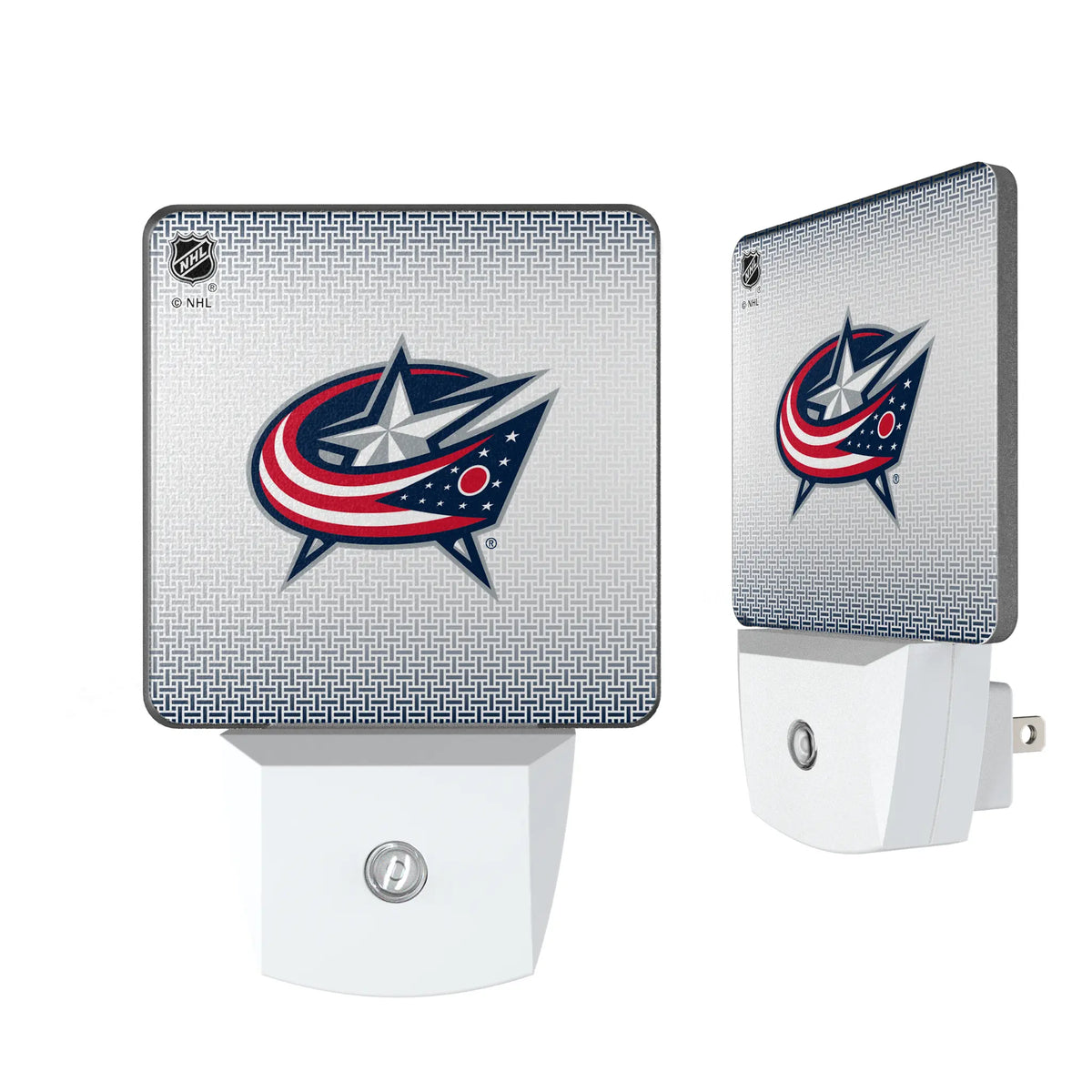 Columbus Blue Jackets Linen Night Light 2-Pack