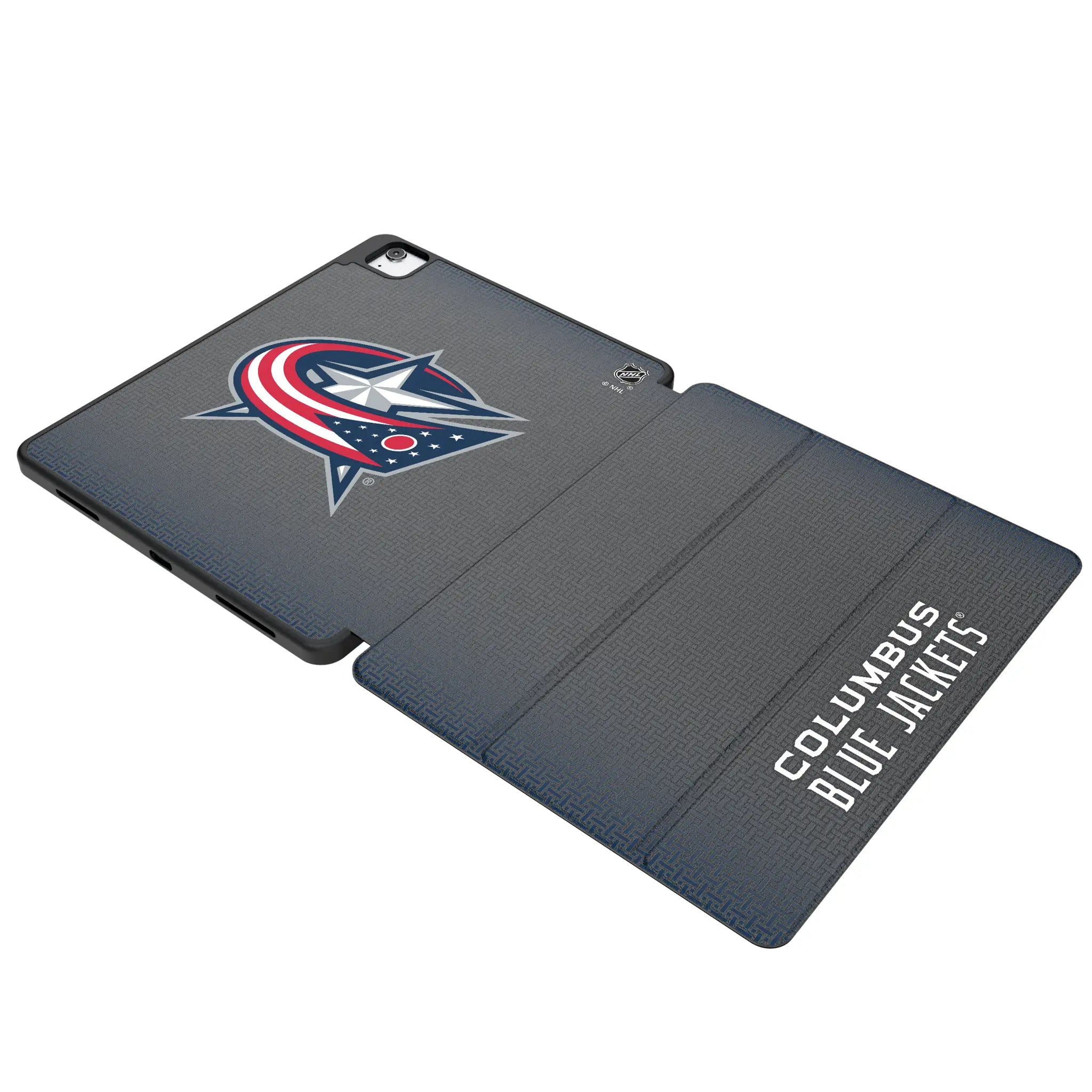 Columbus Blue Jackets Linen iPad Tablet Case for Apple iPad
