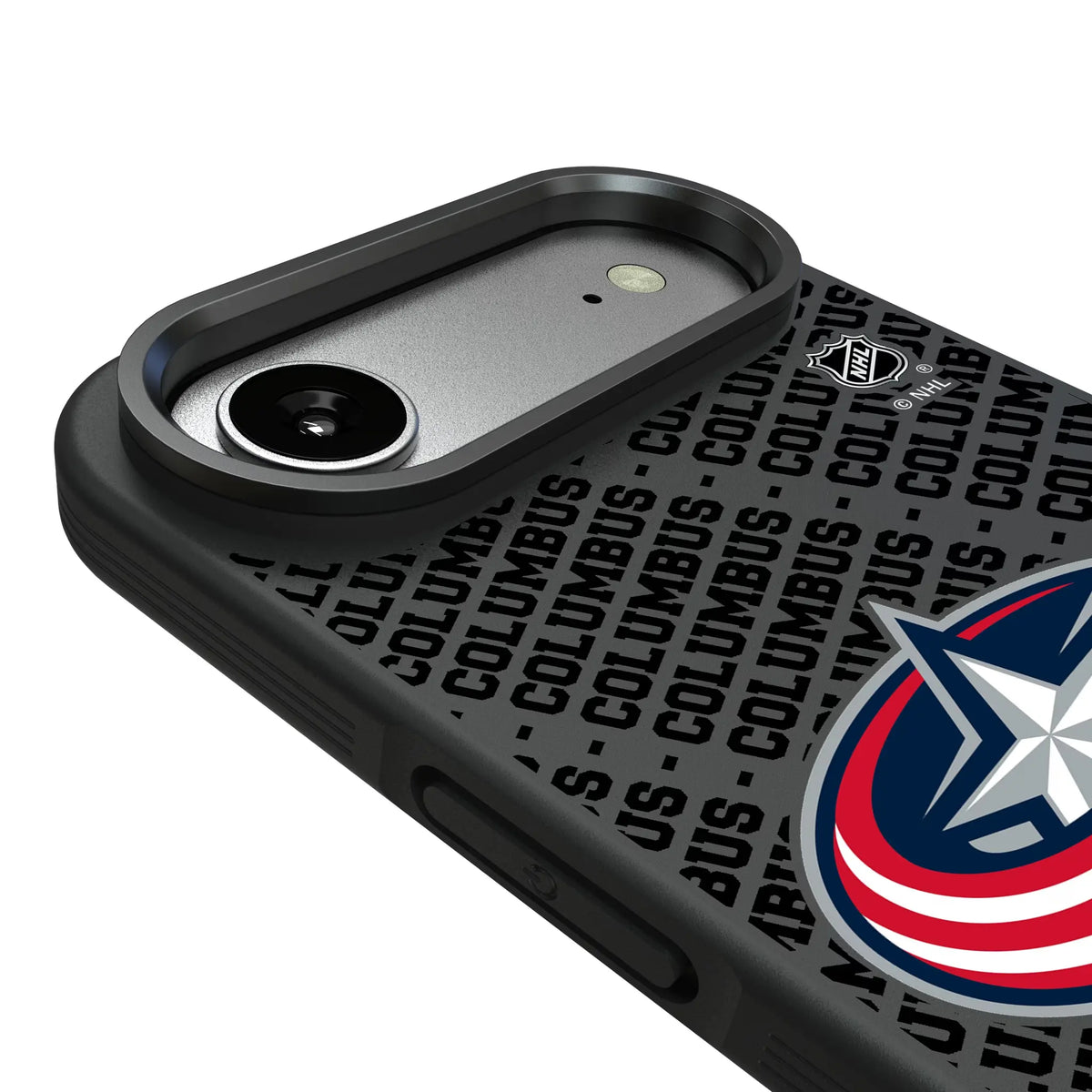 Columbus Blue Jackets Personalized EndZone Plus iPhone Bump Phone Case for Apple iPhone - Detail#Device_iPhone Air
