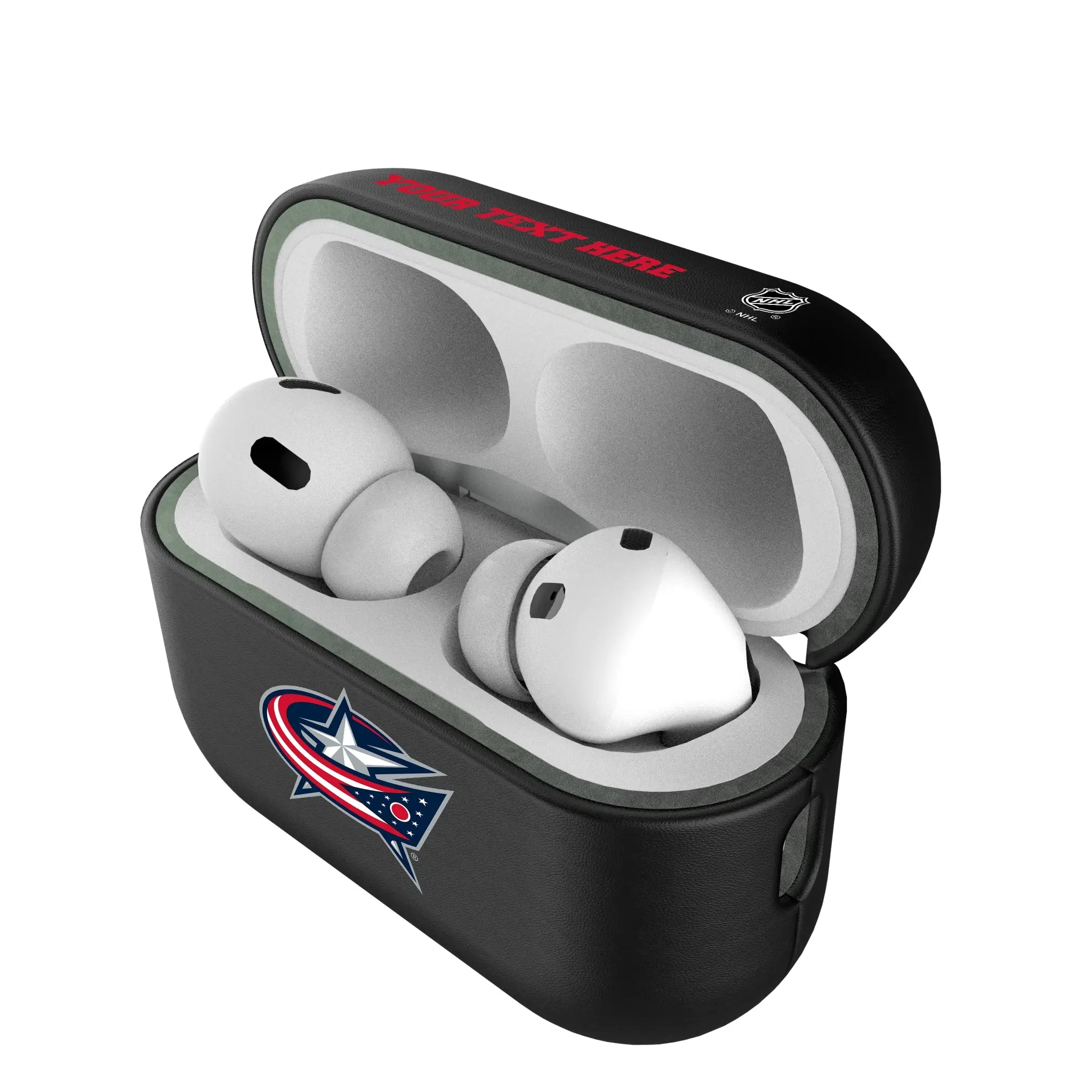 Columbus Blue Jackets Personalized Insignia AirPods AirPod Case Cover#Device_AirPods Pro 2nd Gen