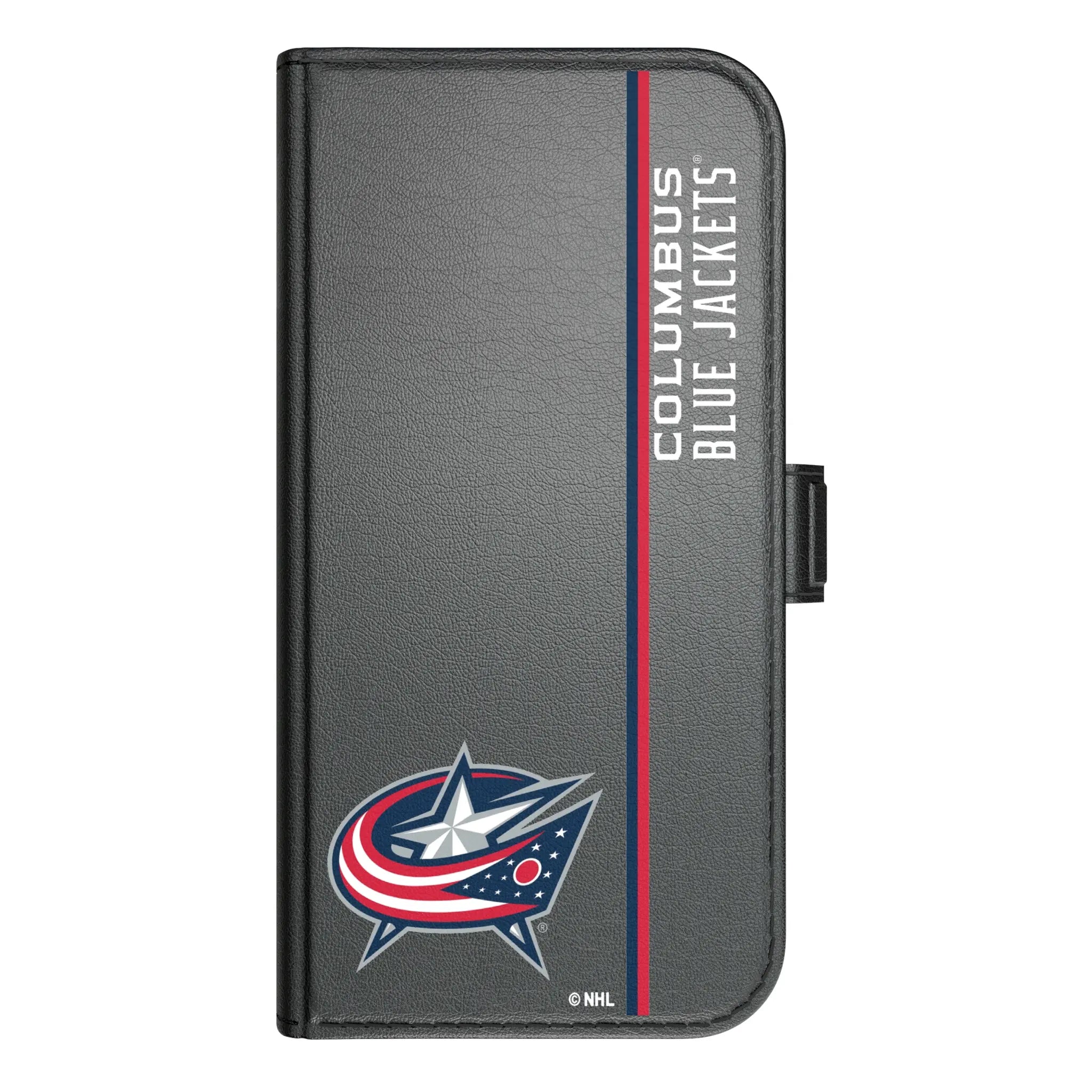 Columbus Blue Jackets Sidebar iPhone Folio Phone Case for Apple iPhone#Device_iPhone 17