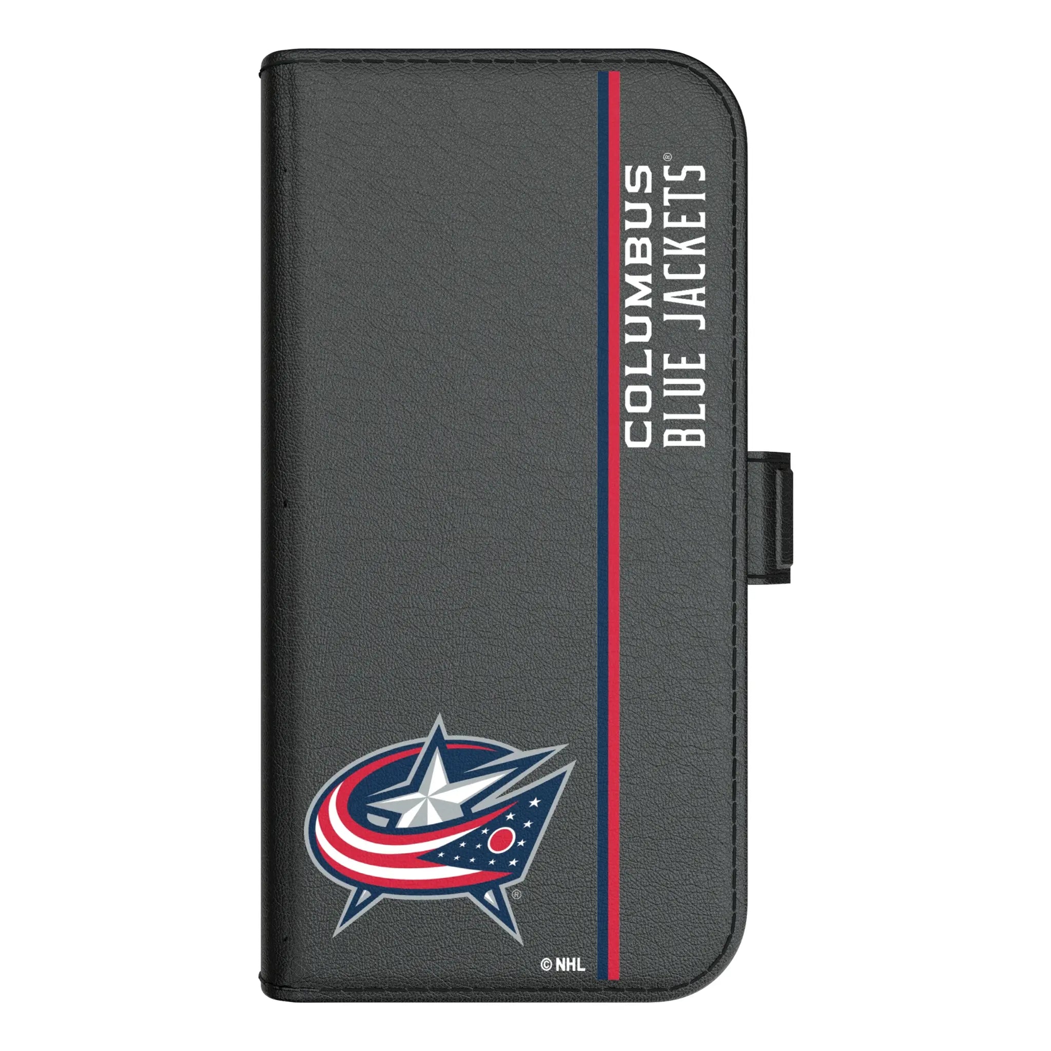 Columbus Blue Jackets Sidebar iPhone Folio Phone Case for Apple iPhone#Device_iPhone 17 Pro