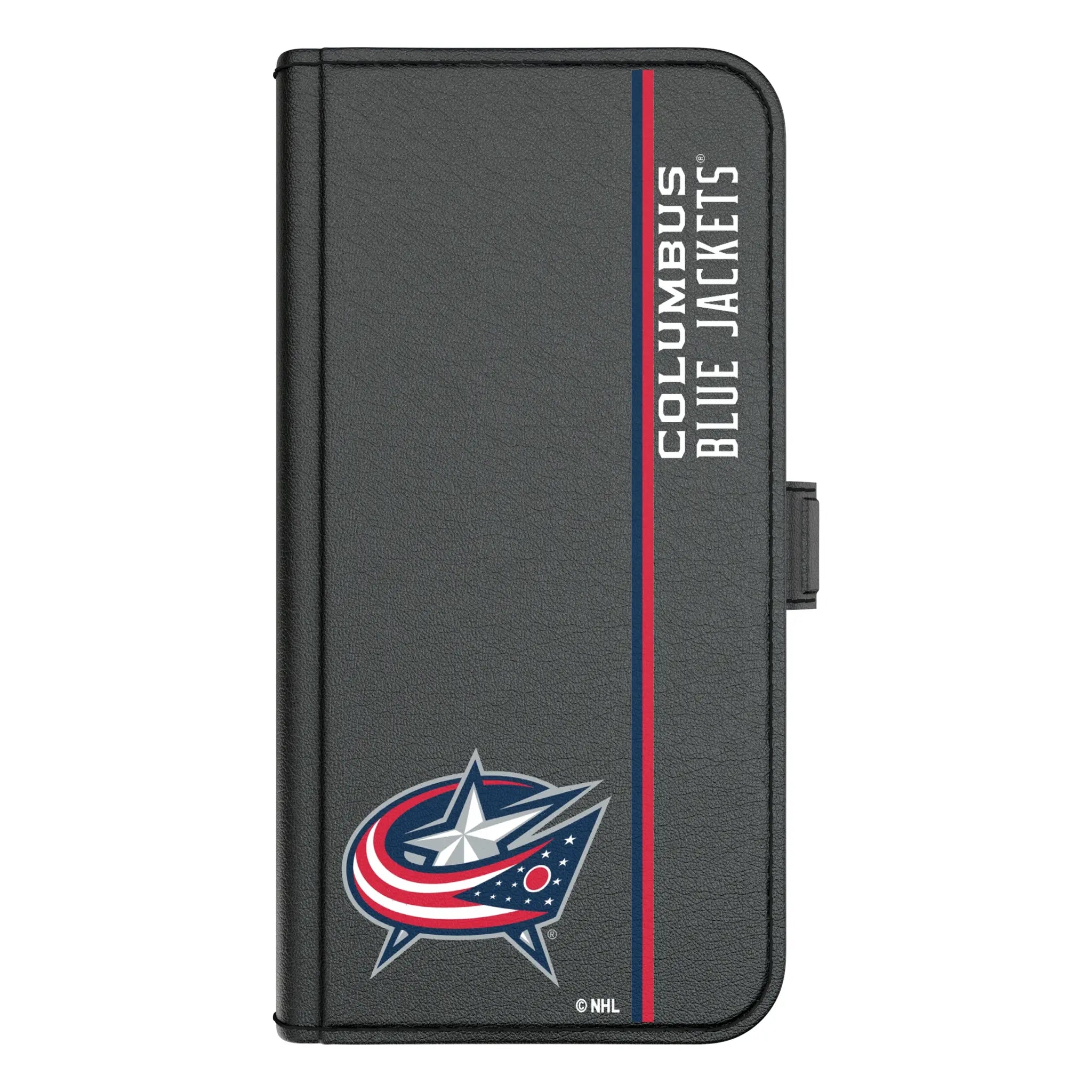 Columbus Blue Jackets Sidebar iPhone Folio Phone Case for Apple iPhone#Device_iPhone 17 Pro Max