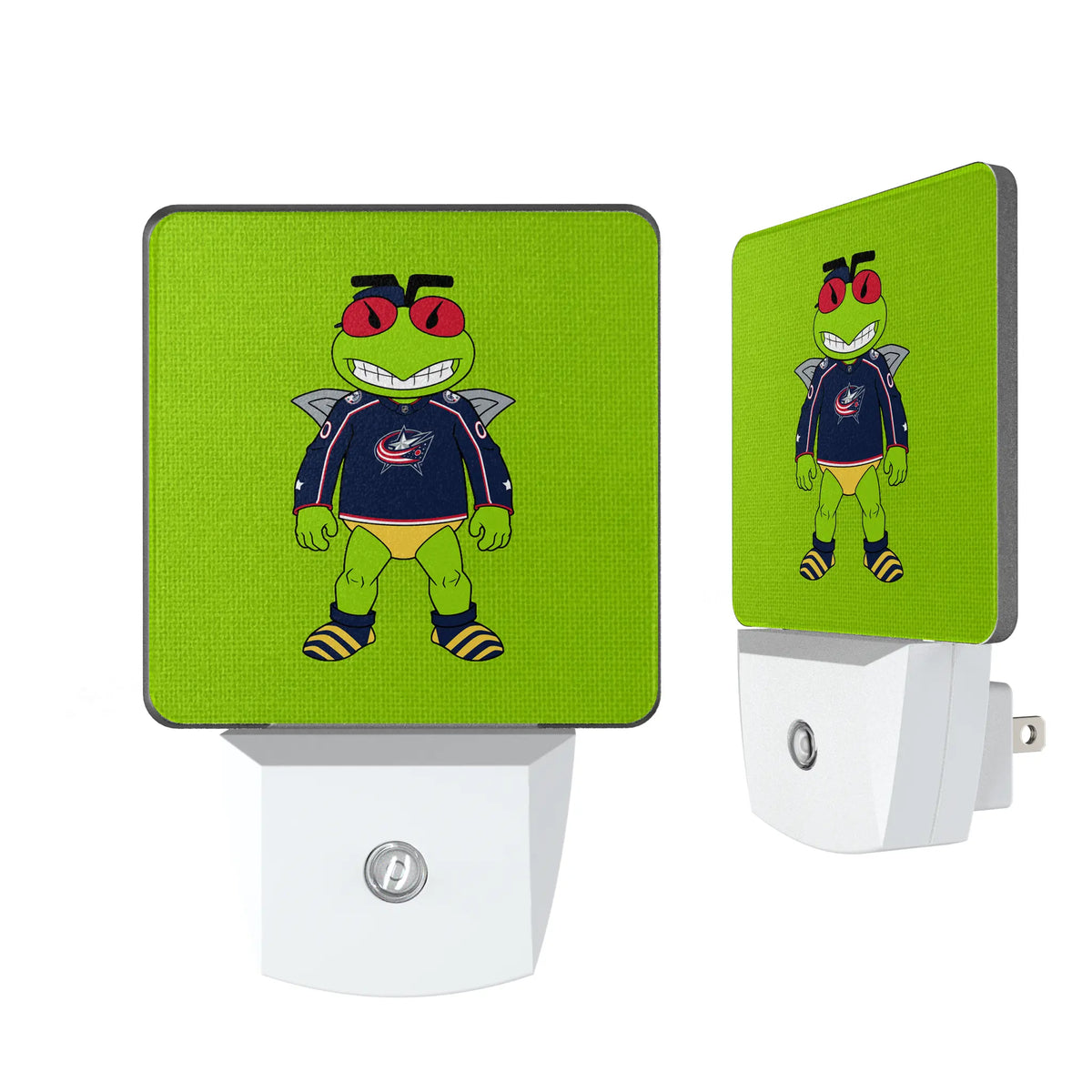 Columbus Blue Jackets Solid Night Light 2-Pack