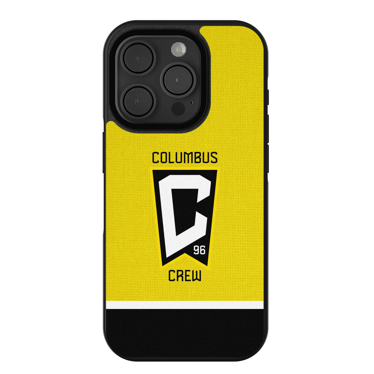 Columbus Crew Endzone Solid iPhone Bump Phone Case for Apple iPhone